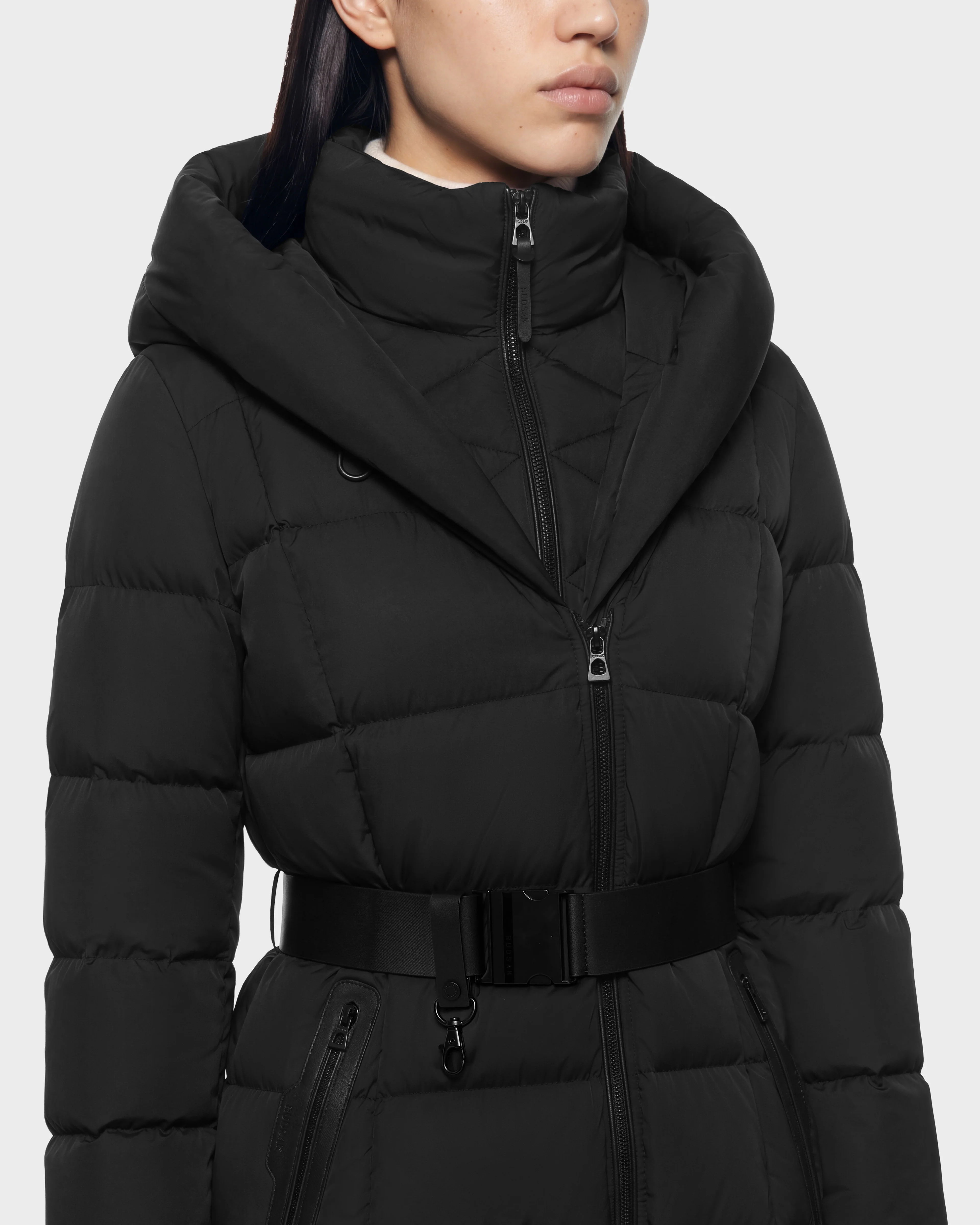 Manteau matelassé ceinturé Taylor M – RUDSAK