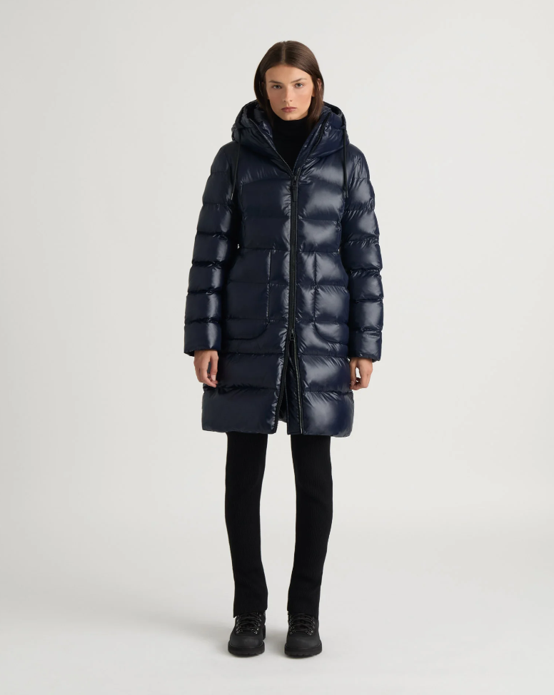 Manteau Notting Hill brillant - KANUK