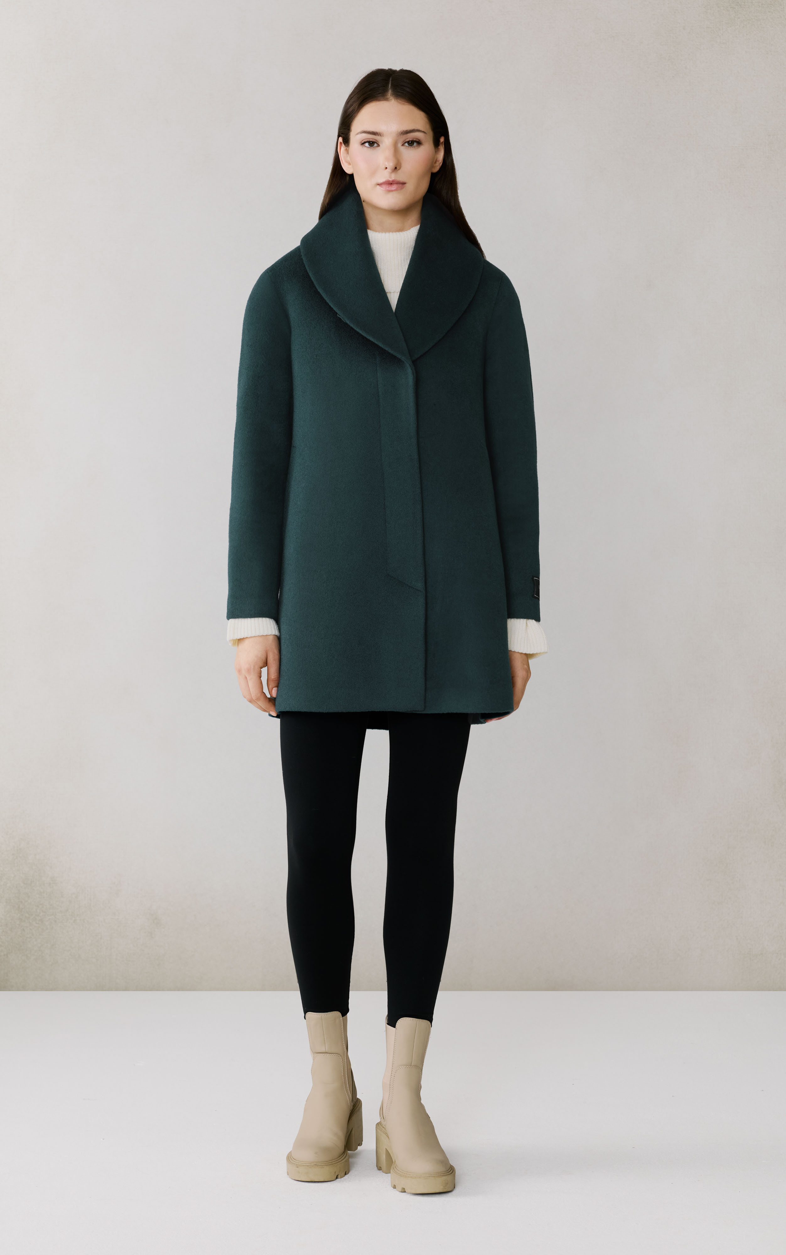 Manteau en laine Elsa - SOIA & KYO - ELSA - SOIA & KYO