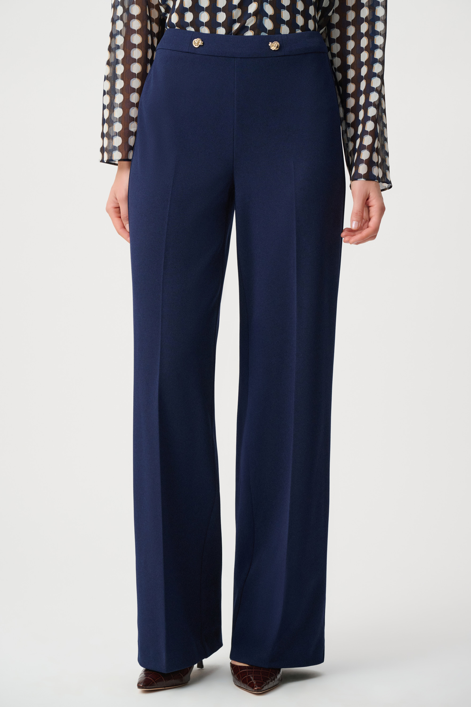 Pantalon jambe large scuba – JOSEPH RIBKOFF - 263090 - Joseph Ribkoff