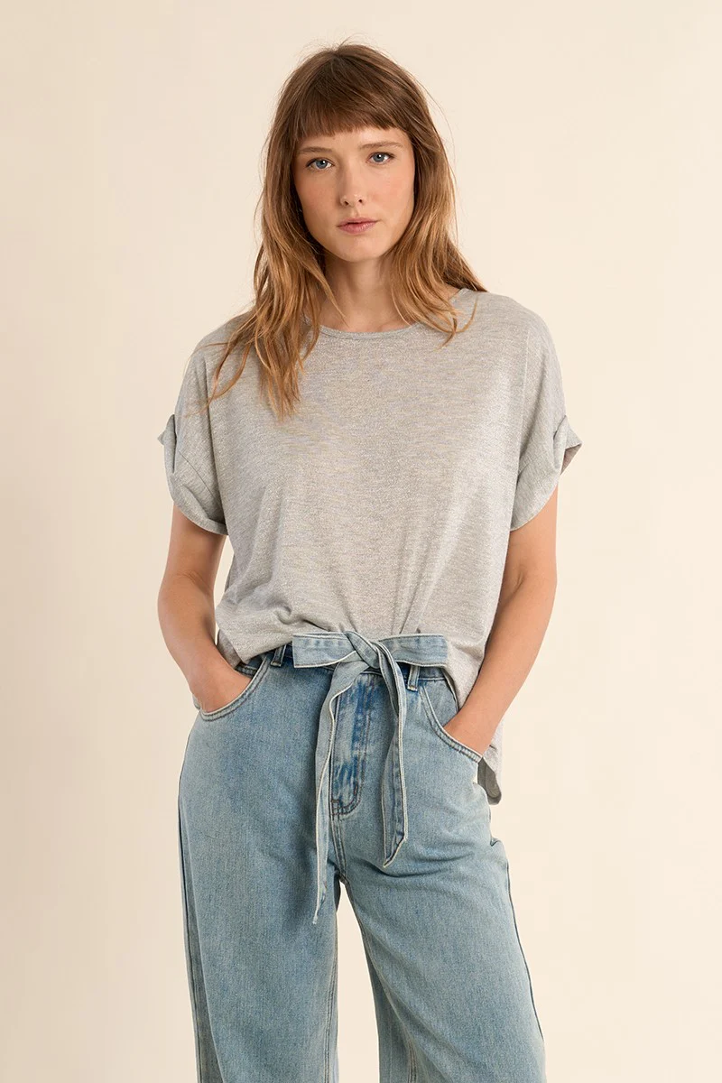 T-shirt dos ouvert - MOLLY BRACKEN - G968EP - Molly Bracken