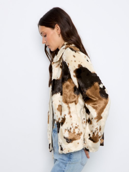 Veste en fausse fourrure – CHARLIE B