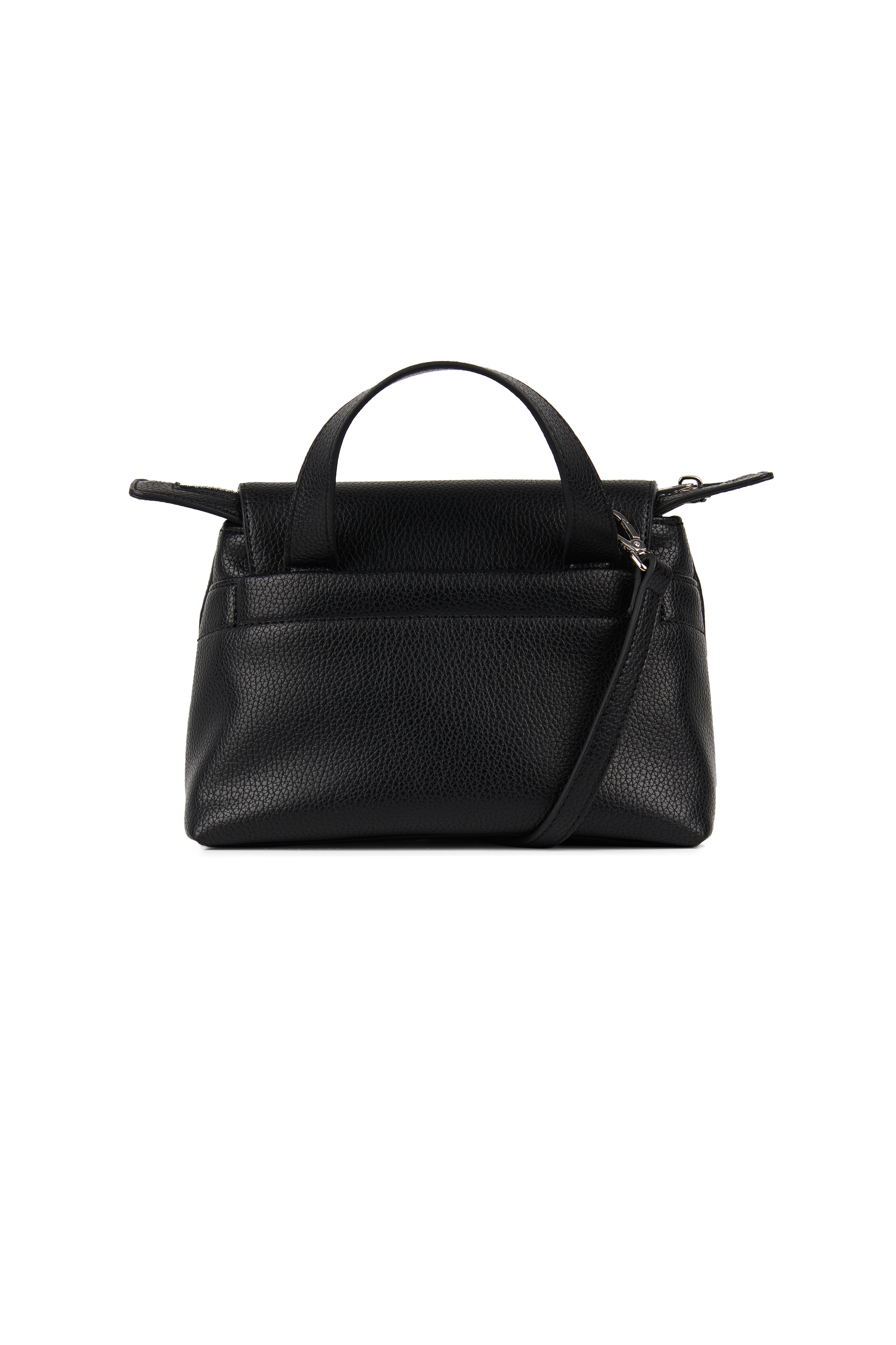 Sac à main 2-en-1 Ginny cuir végan noir – LAMBERT
