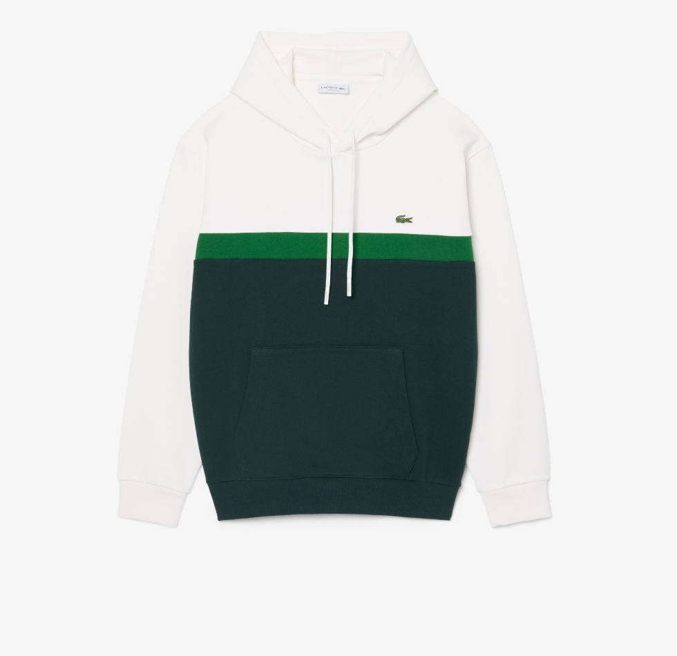 Chandail à capuche color-block - LACOSTE