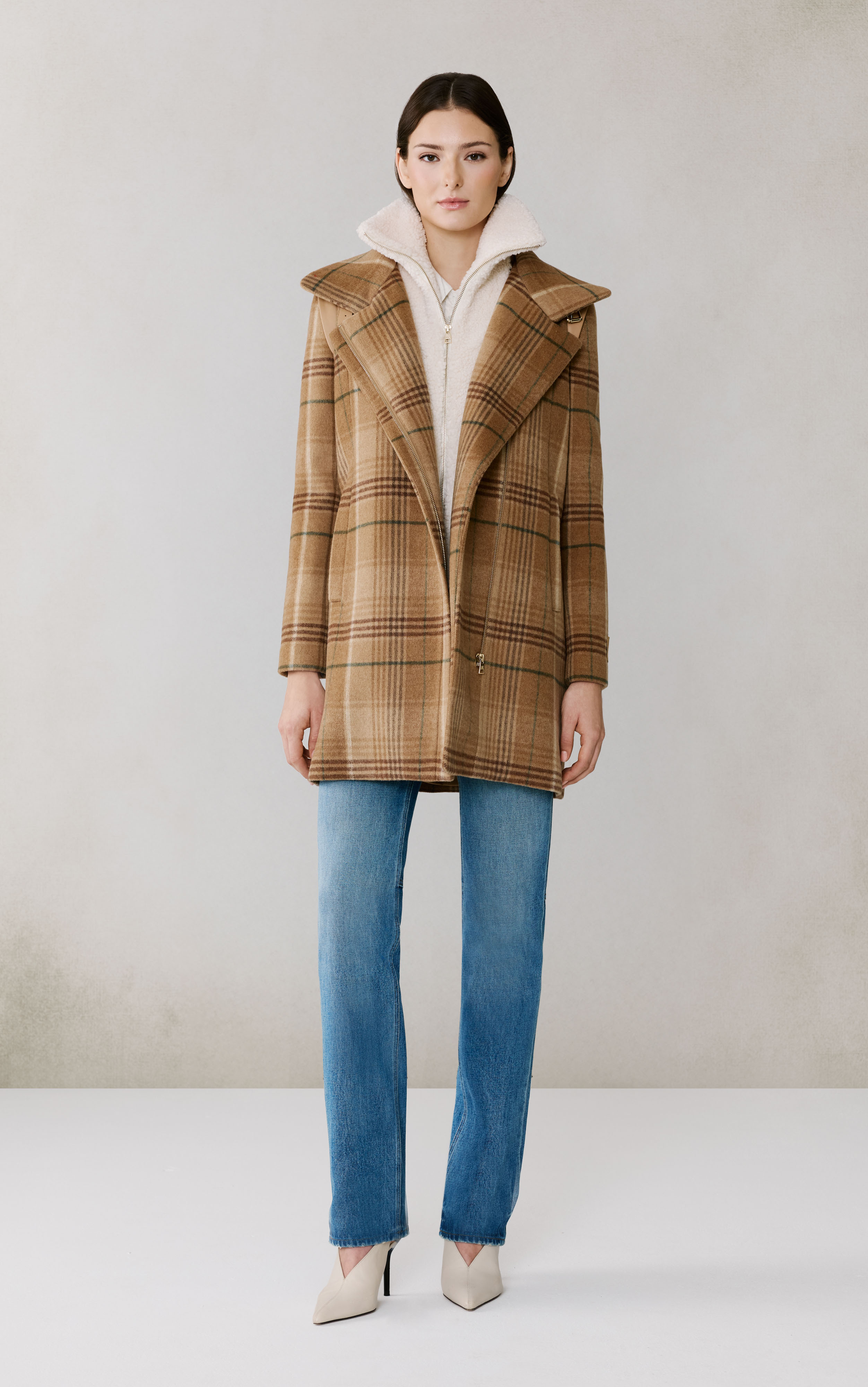 Manteau urbain en laine KIANA - SOIA & KYO - KIANA-P - SOIA & KYO