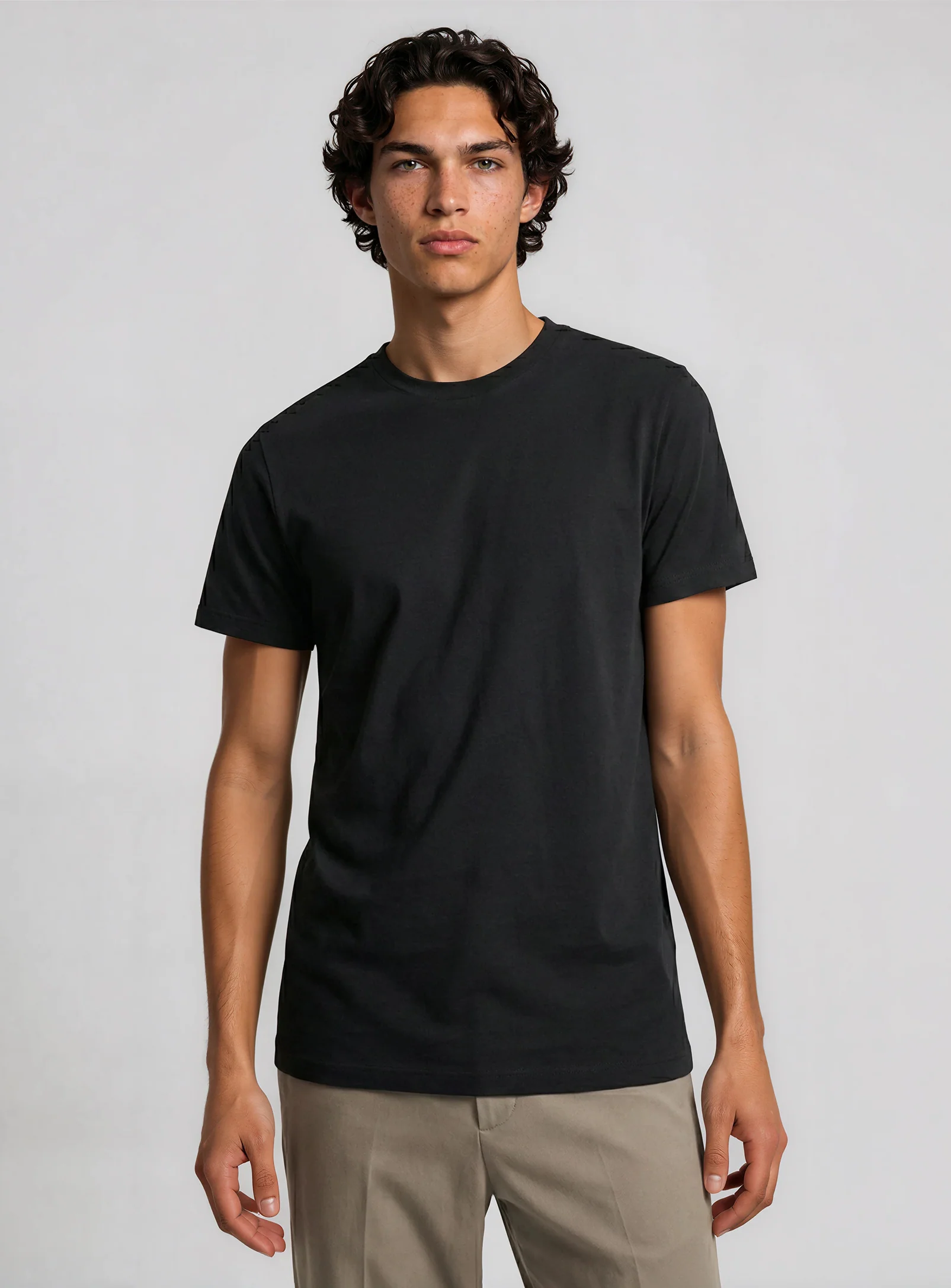 T-shirt essentiel à col rond KIX – POINT ZÉRO - NOOS1000 - POINT ZERO