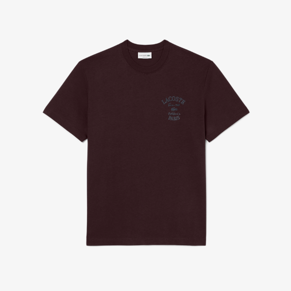 T-shirt en jersey brodé – LACOSTE - TH9784-3KE - LACOSTE