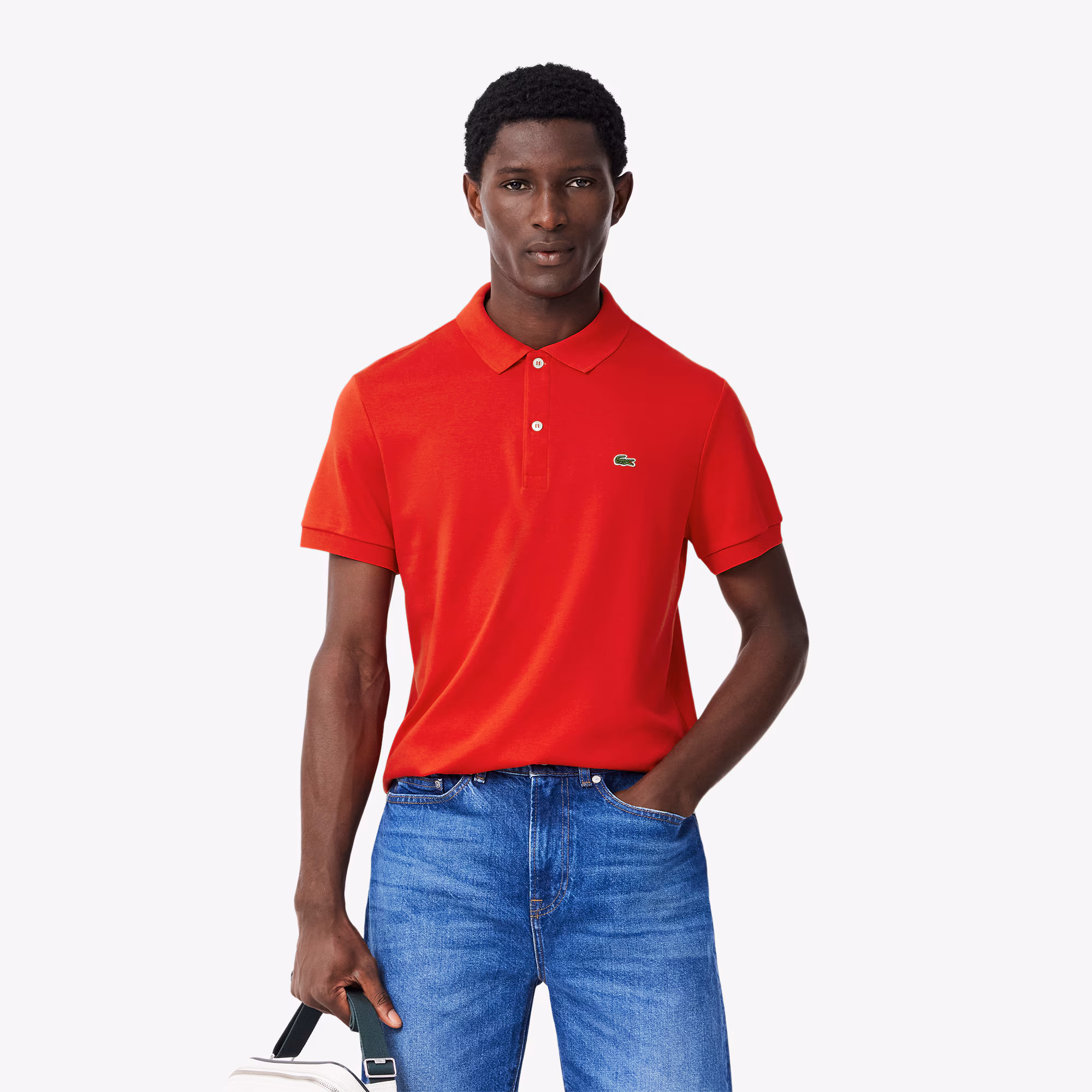 Polo regular fit jersey de coton ultra doux - LACOSTE - DH2050 - LACOSTE