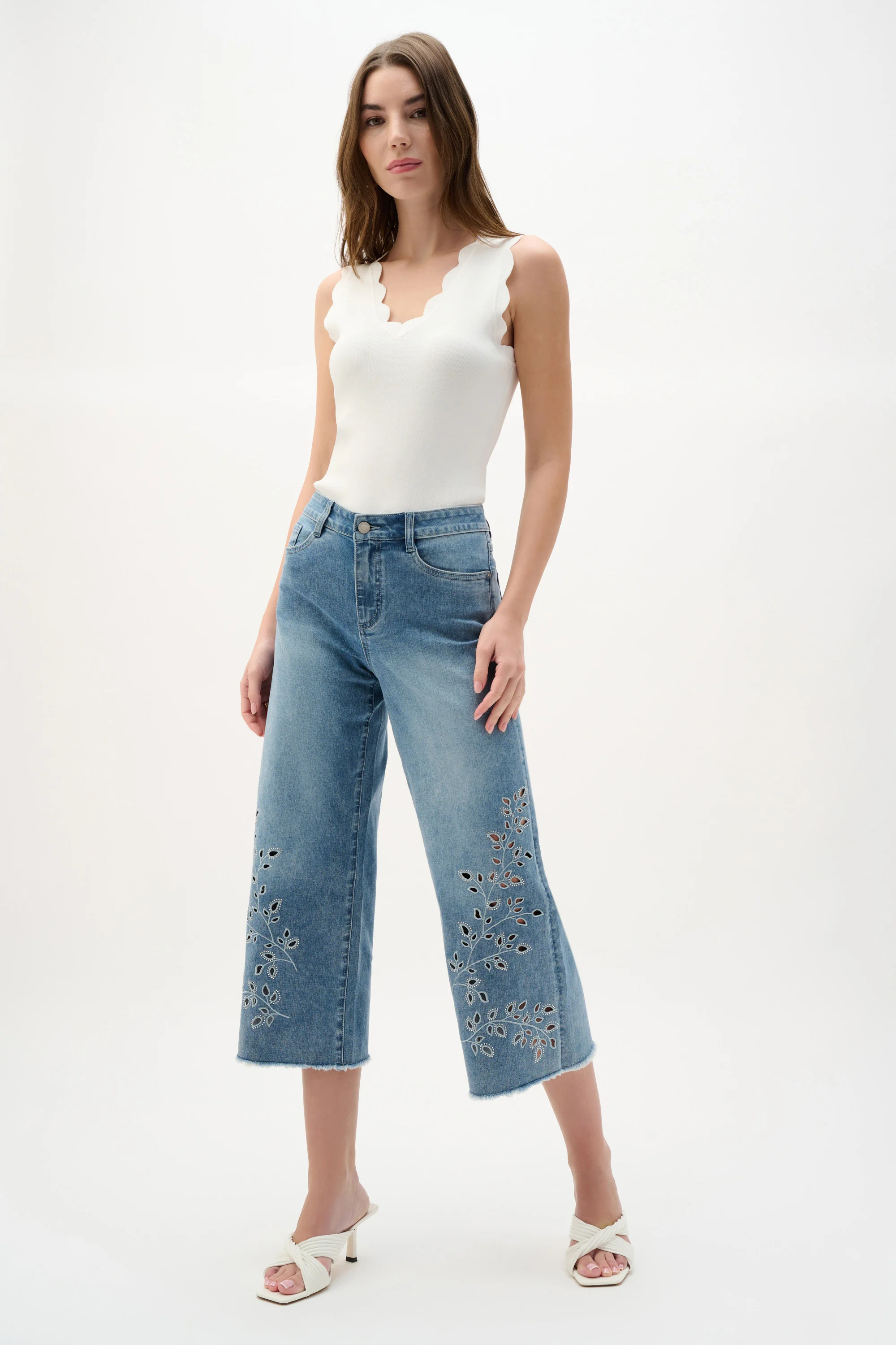 Ensemble ajusté boléro cardigan et débardeur – JOSEPH RIBKOFF