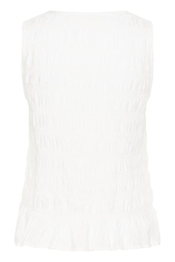 Blouse sans manches Henva – CREAM