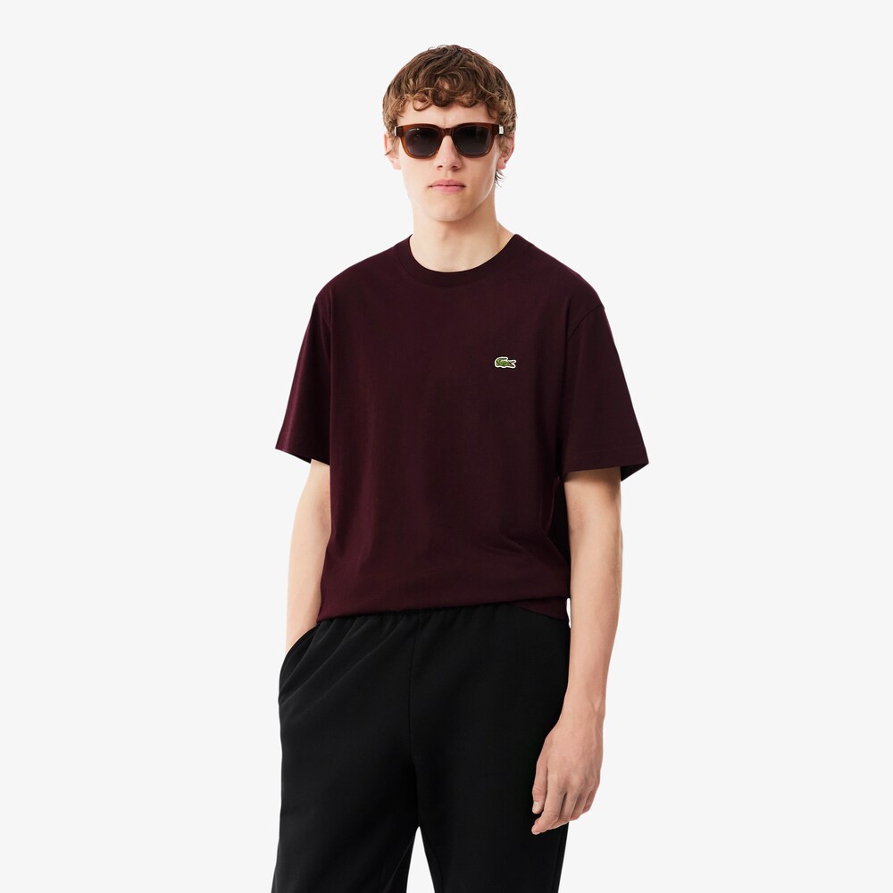 T-shirt en jersey de coton classique – LACOSTE - TH7318-3KE - LACOSTE