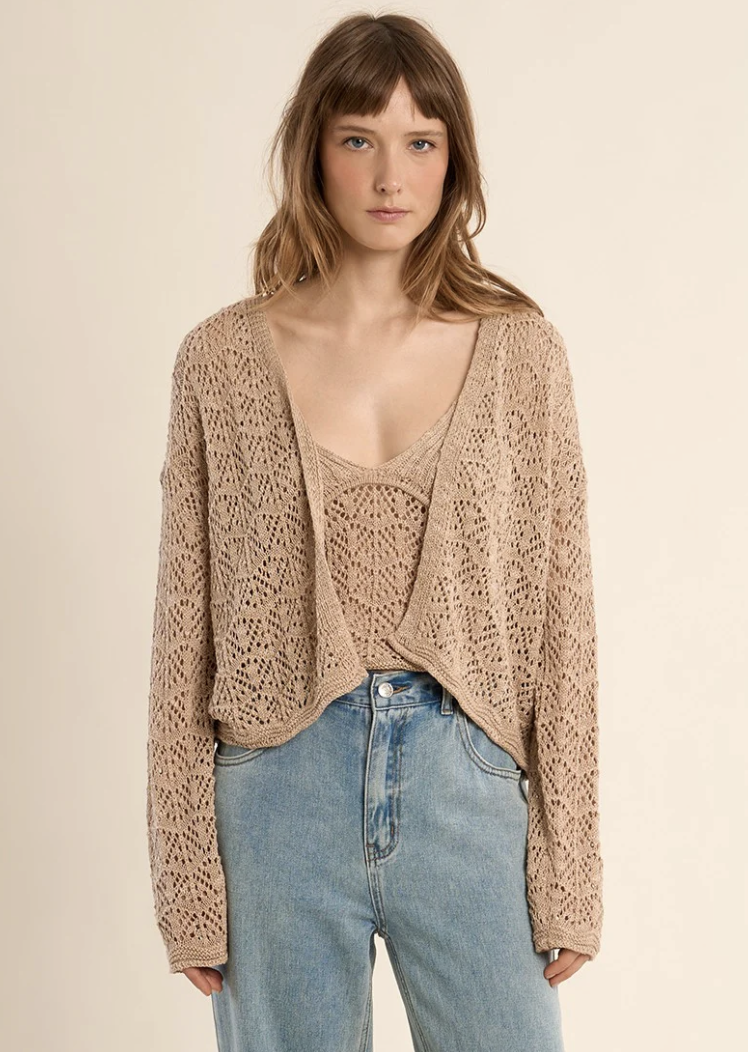 Cardigan tricoté - MOLLY BRACKEN - LA1501EP - Molly Bracken