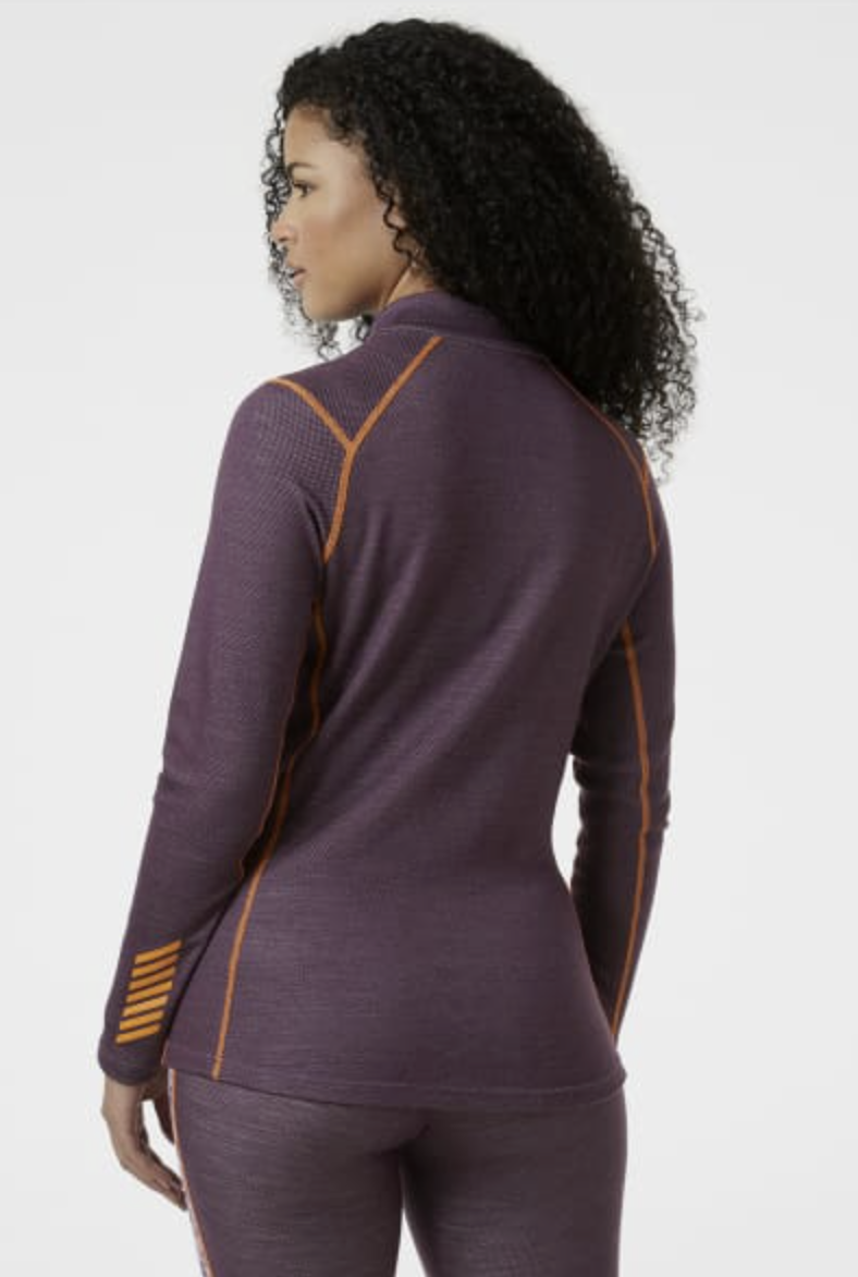 Sous-vêtement technique Demi-zip Merino avec imprimé - HELLY HANSEN