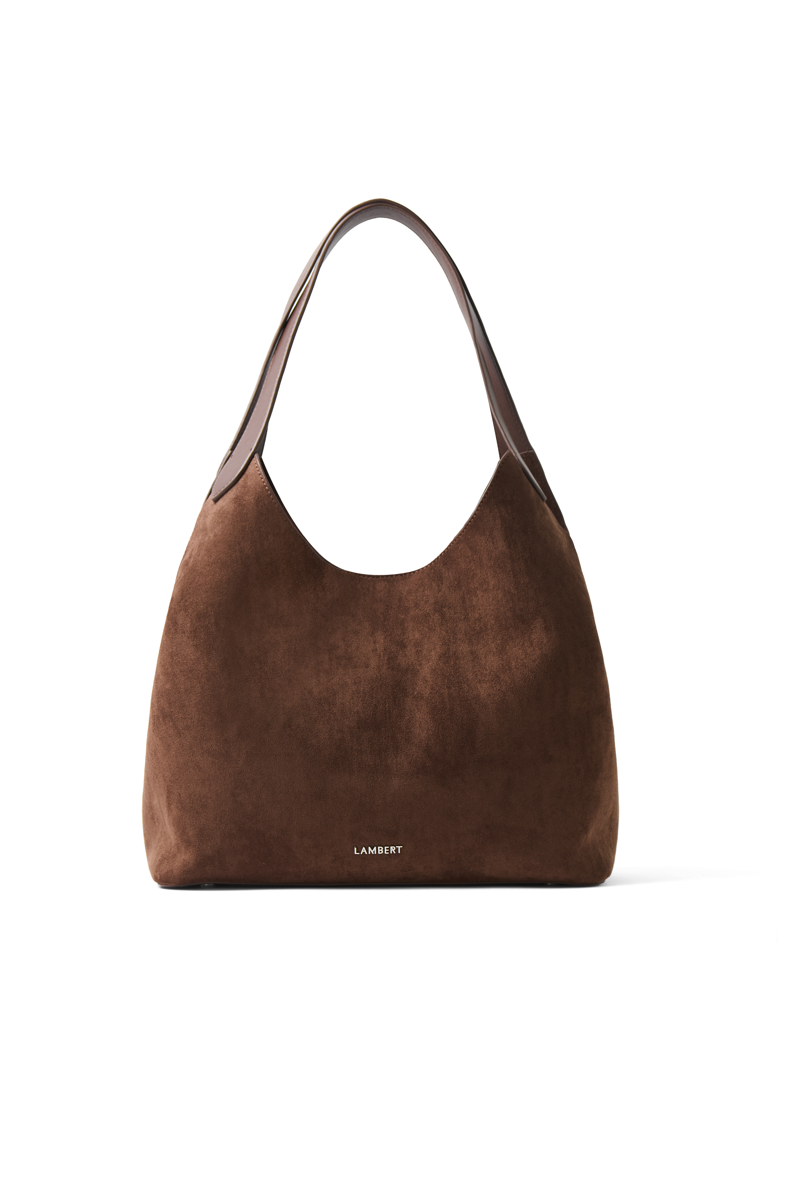 Sac fourre-tout en suède Katy - LAMBERT - KATY-CHOCOLATE-SUER - LAMBERT