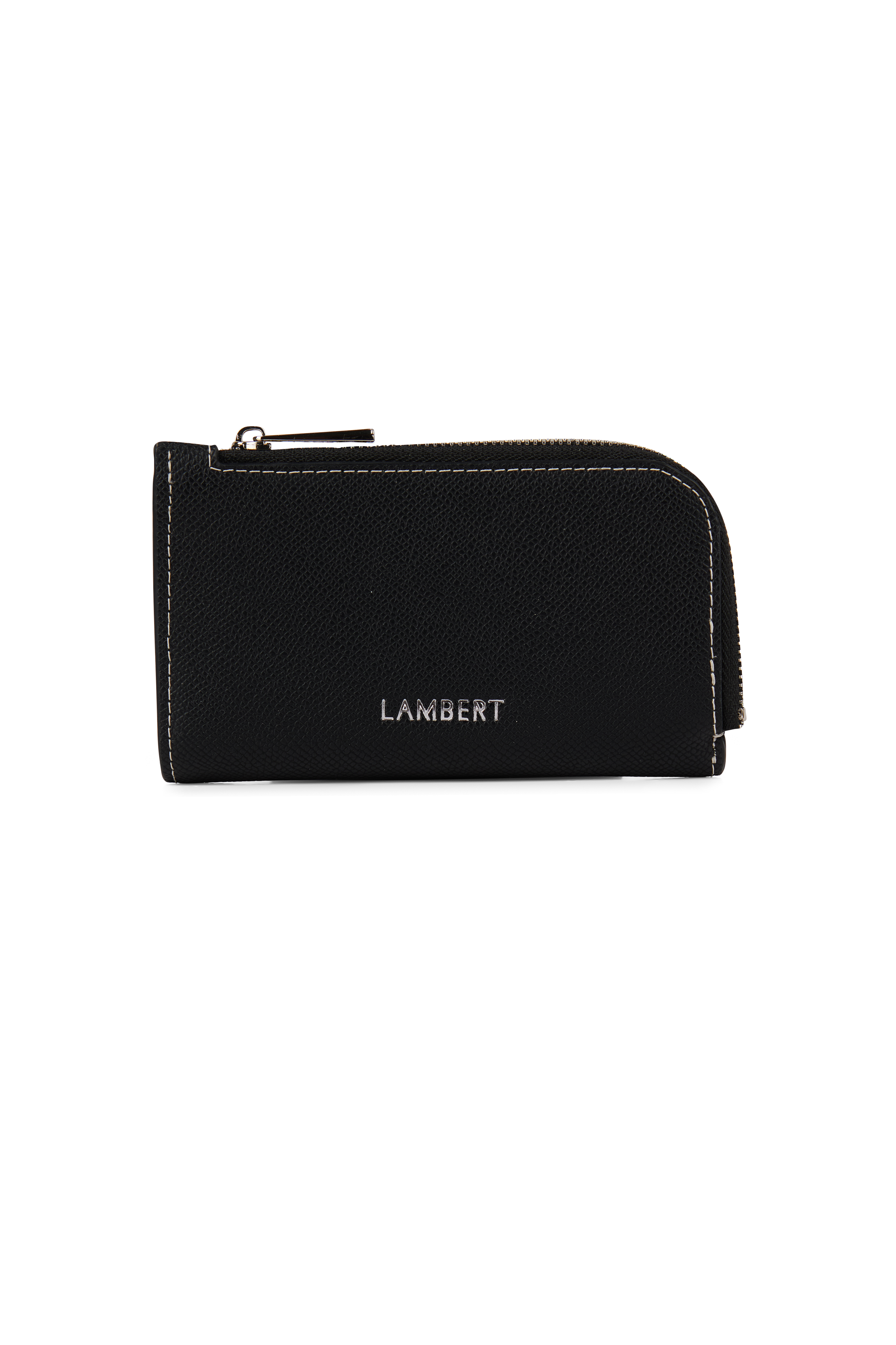 Portefeuille en cuir vegan Lucia – LAMBERT - LUCIA-BLACK-EPI - LAMBERT