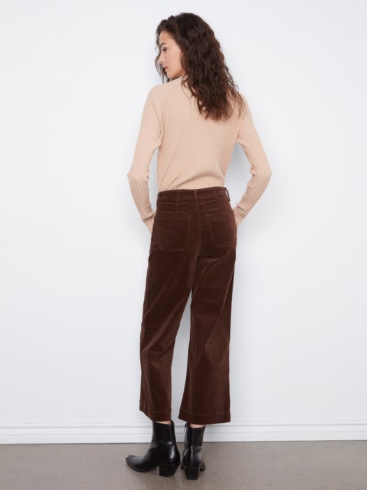 Pantalon court jambe large - CHARLIE B 