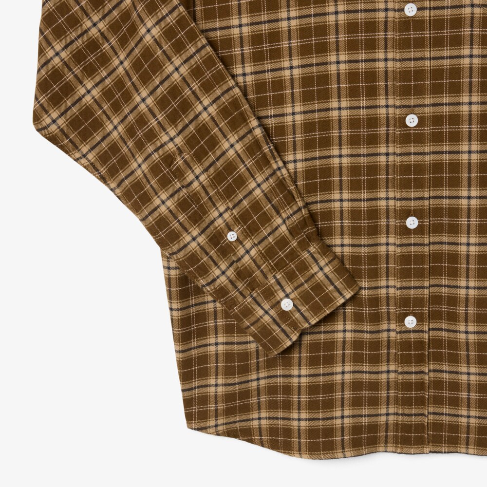 Chemise en flanelle à carreaux – LACOSTE