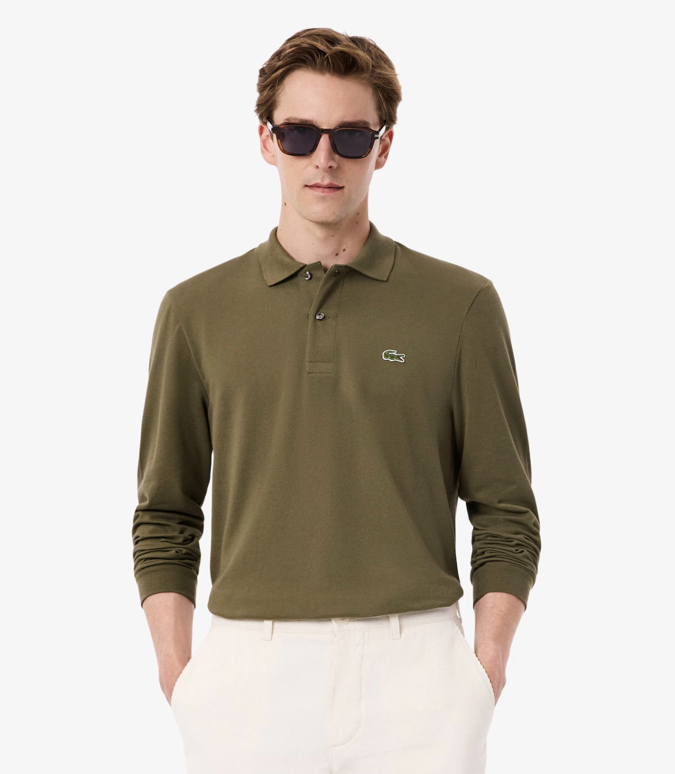 Polo classique manches longues - LACOSTE - L1312 - LACOSTE