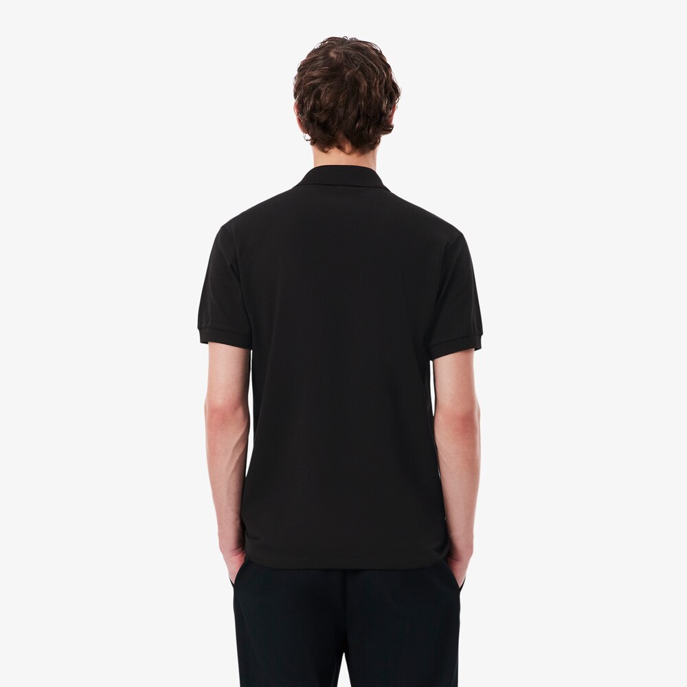 Polo Piqué avec crocodile lurex - LACOSTE