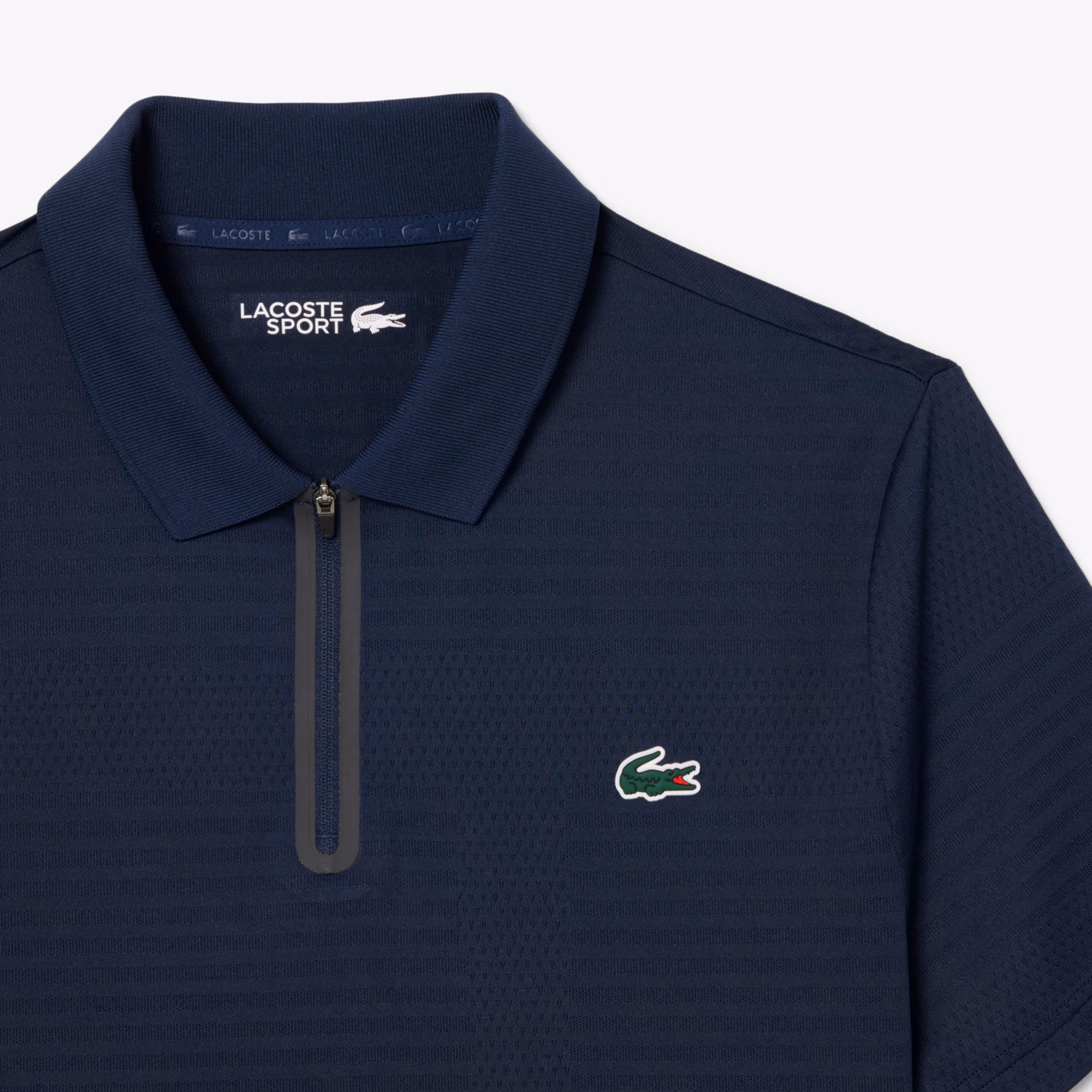 Polo tennis en jersey alvéolé ultra dry - LACOSTE