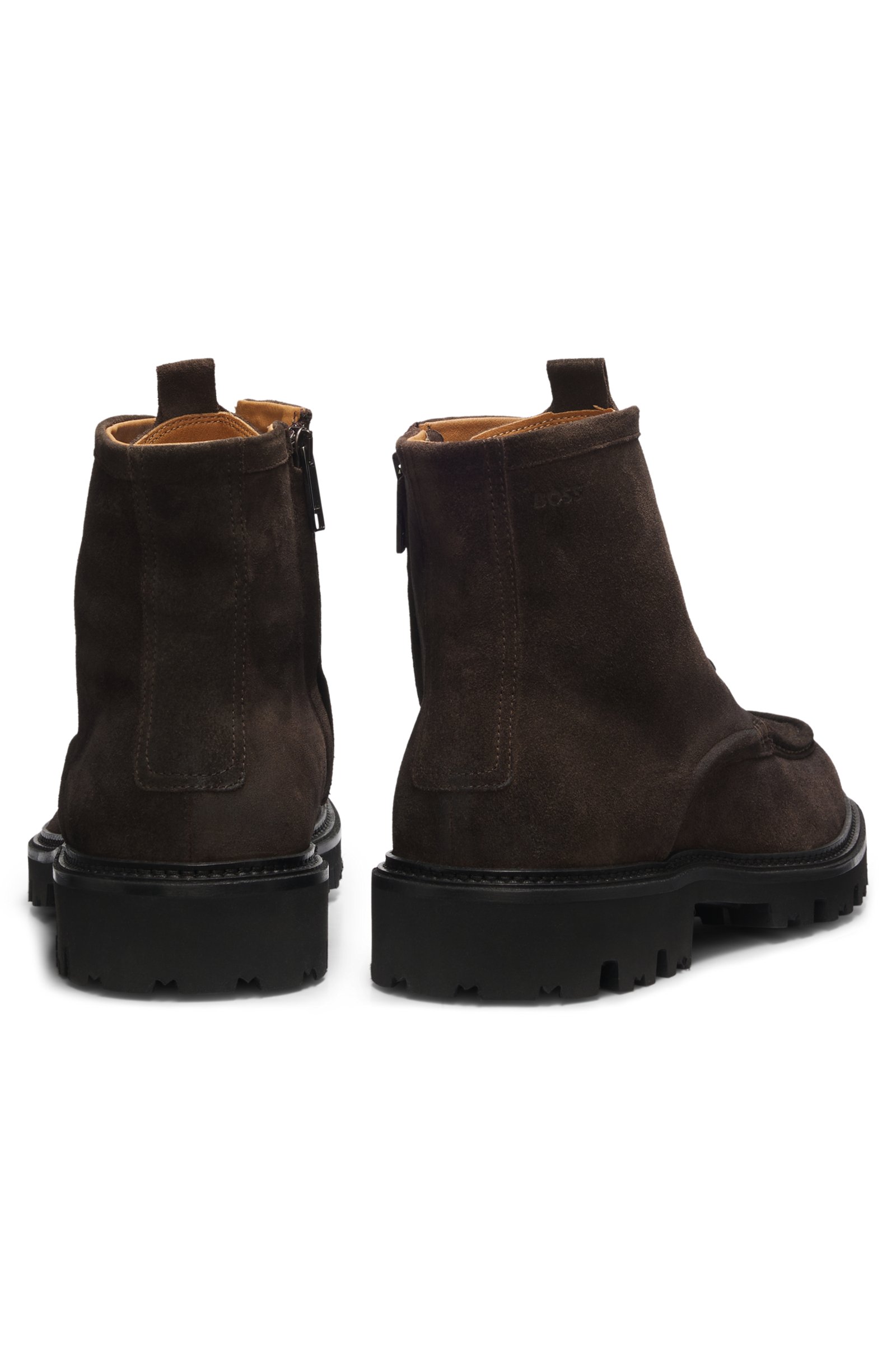 Bottes lacées en suède – HUGO BOSS