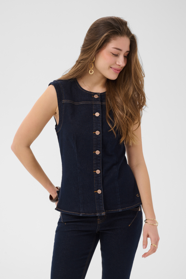 Veste denim Damy – CREAM - 10615211 - CREAM