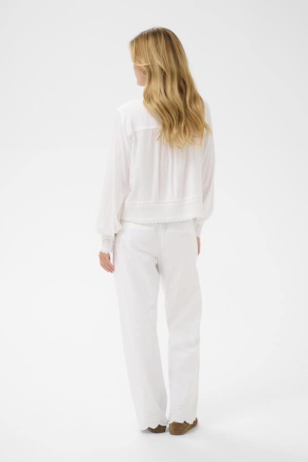 Blouse élégante Floriza – CREAM