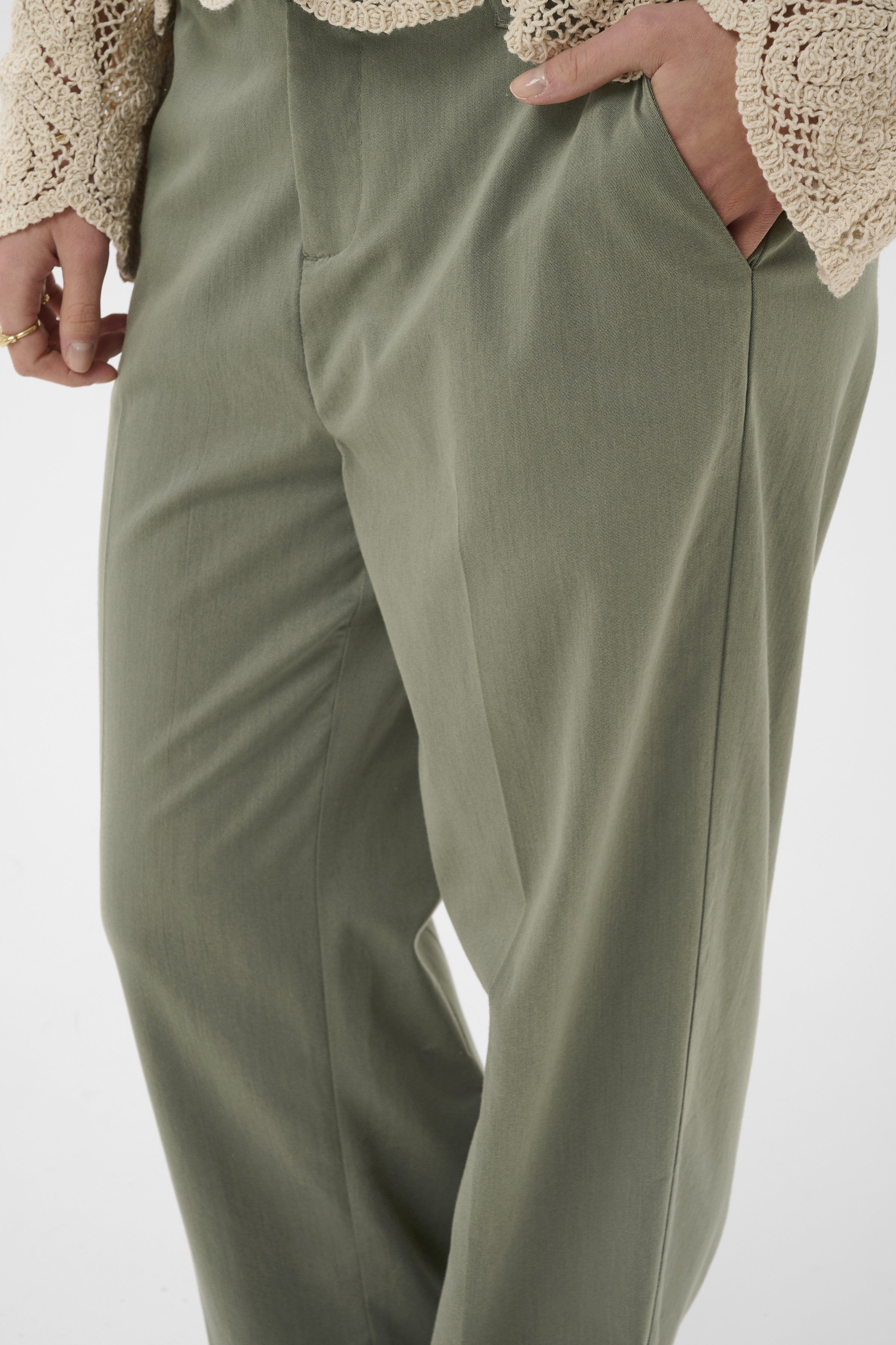 Pantalon Gia – CREAM