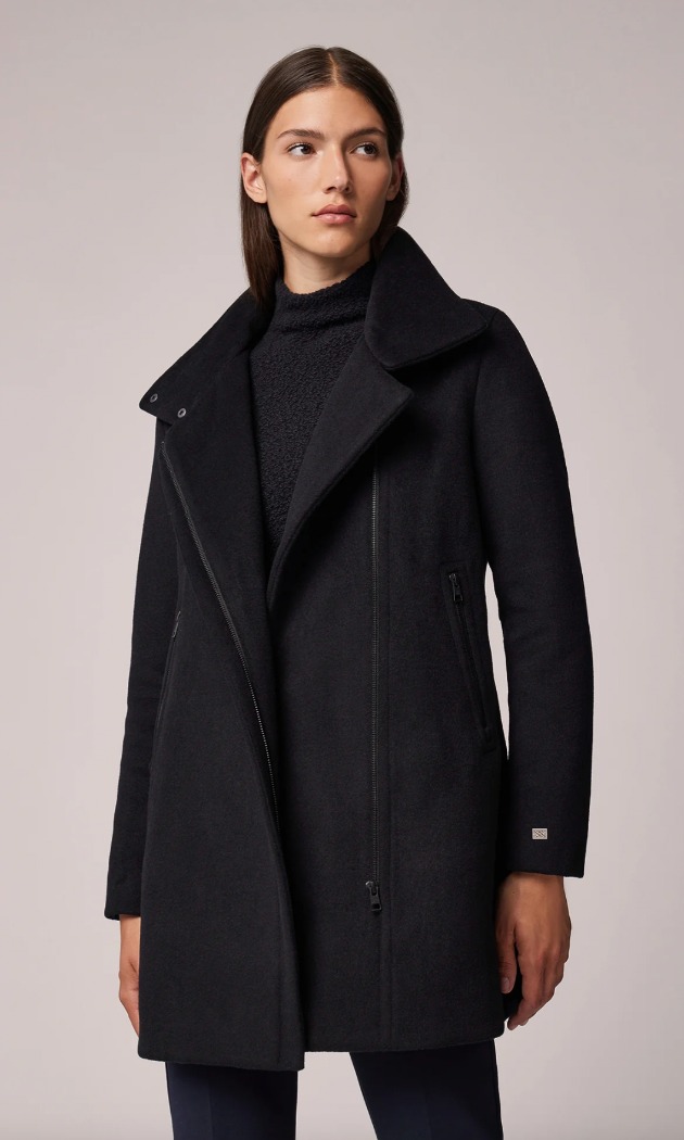 Manteau Abbi avec plastron amovible - SOIA KYO