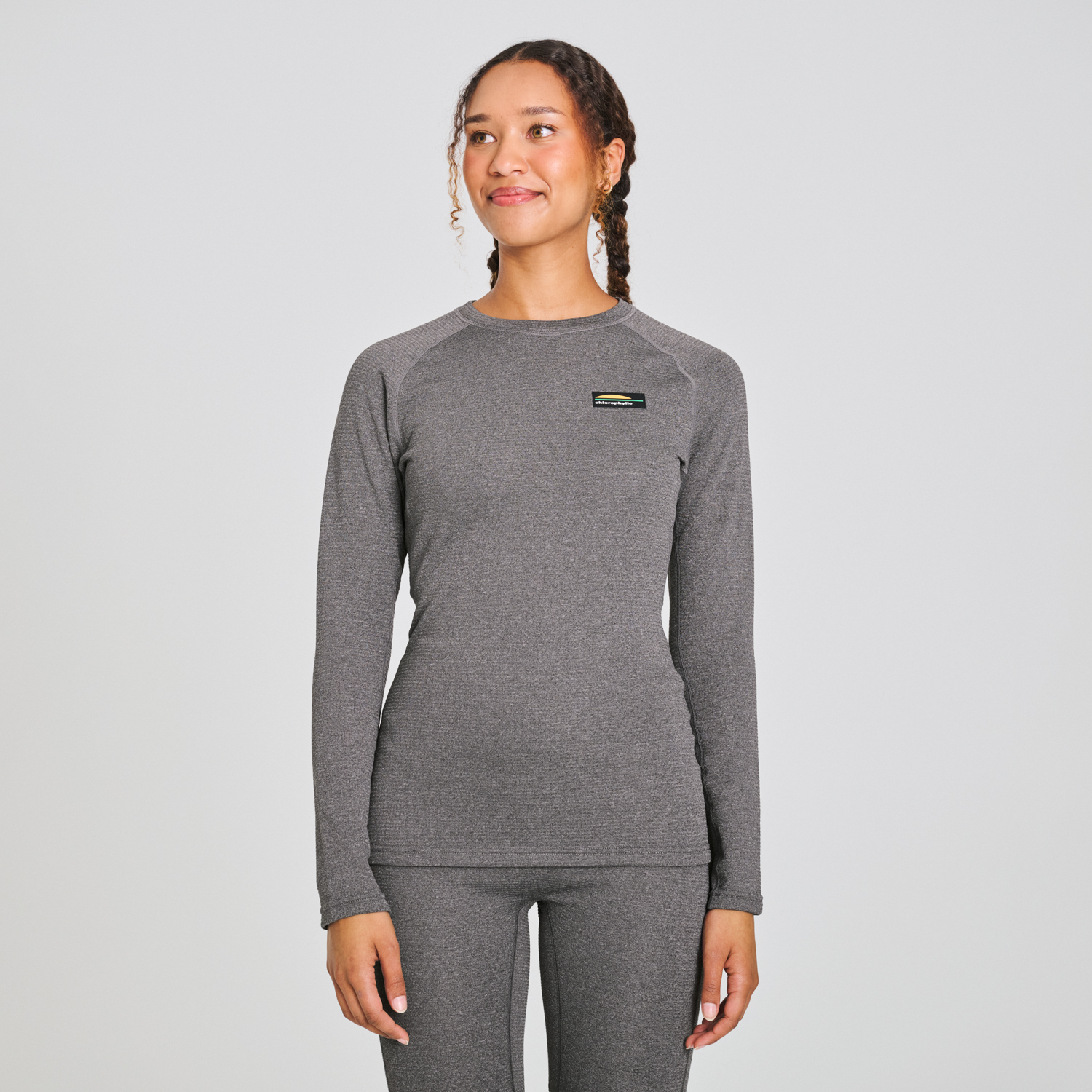 Chandail mérino col rond - CHLOROPHYLLE - 50980 - Chlorophylle