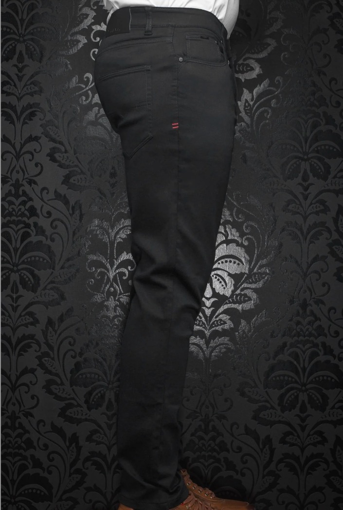 Pantalon extensible Johnny SKC - AU NOIR - JOHNNY-SKC - AU NOIR