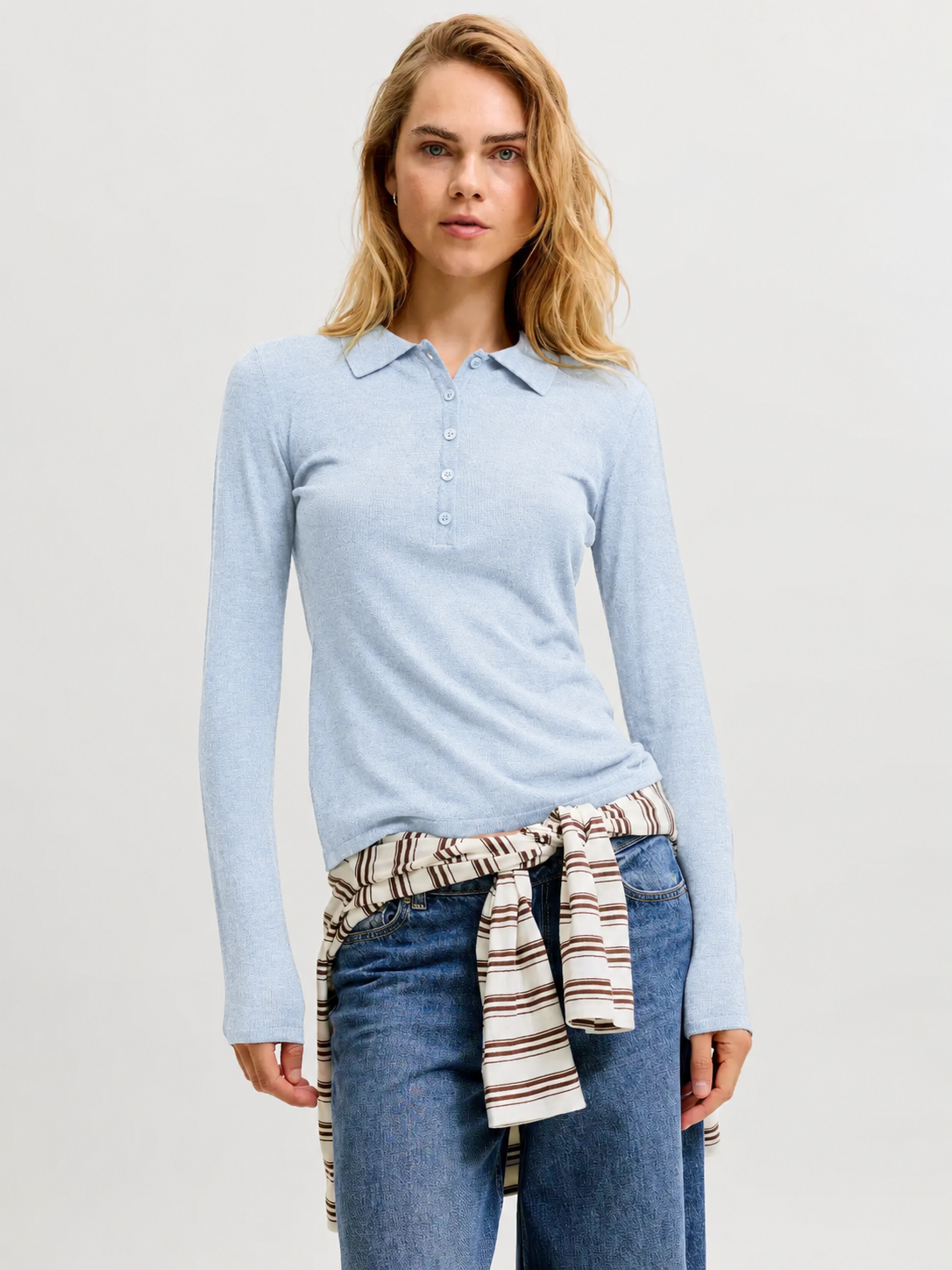 Chandail col polo Alberte – JJXX - 12298896 - JJXX
