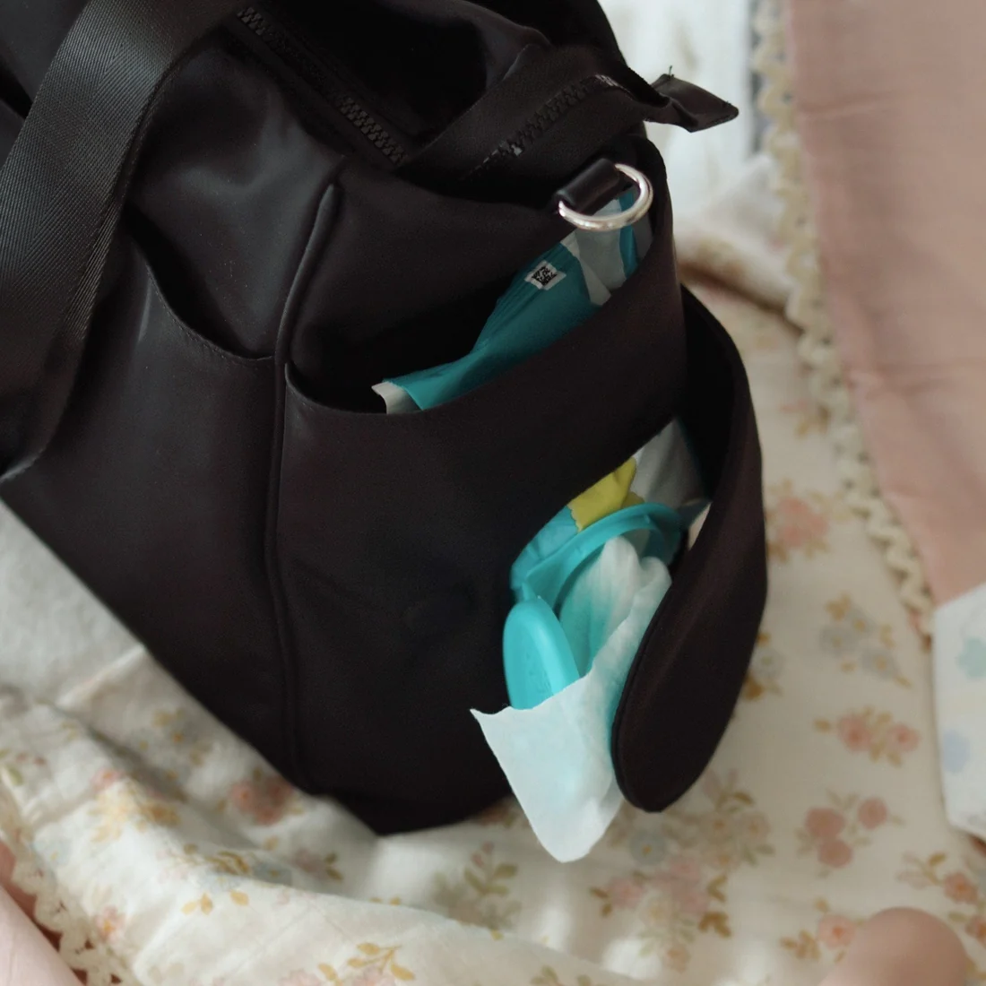 Sac fourre-tout de maternité Milani en nylon – LAMBERT