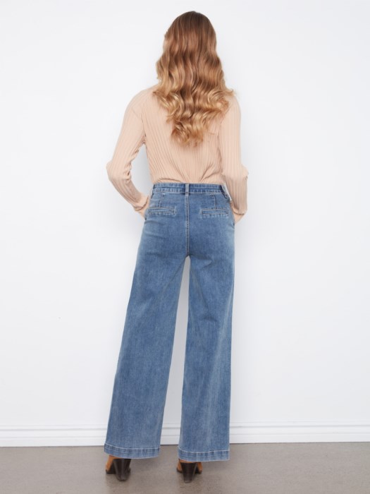 Jean avec ceinture amovible – CHARLIE B
