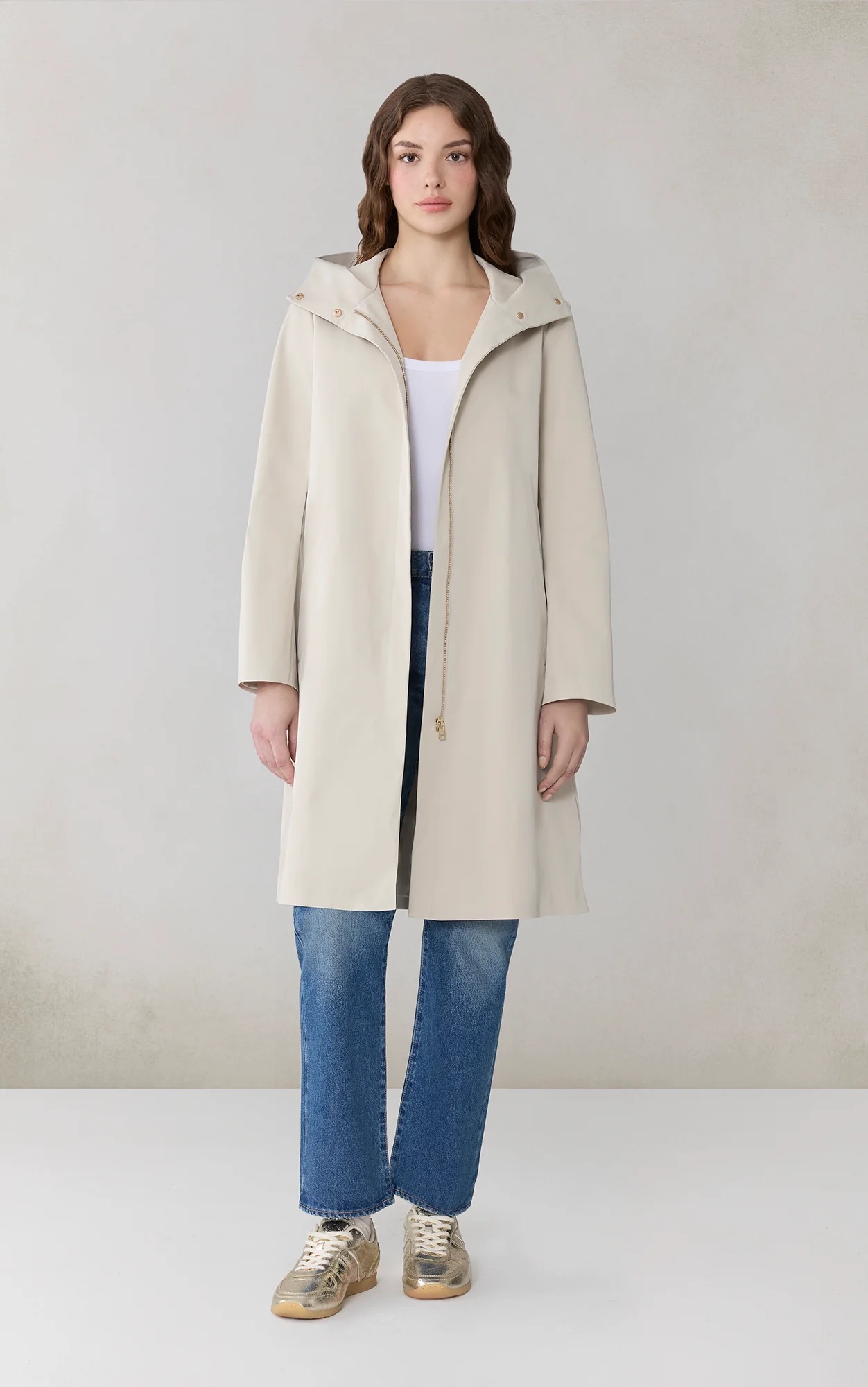 Paletot PALMA en sergé imperméable - SOIA KYO