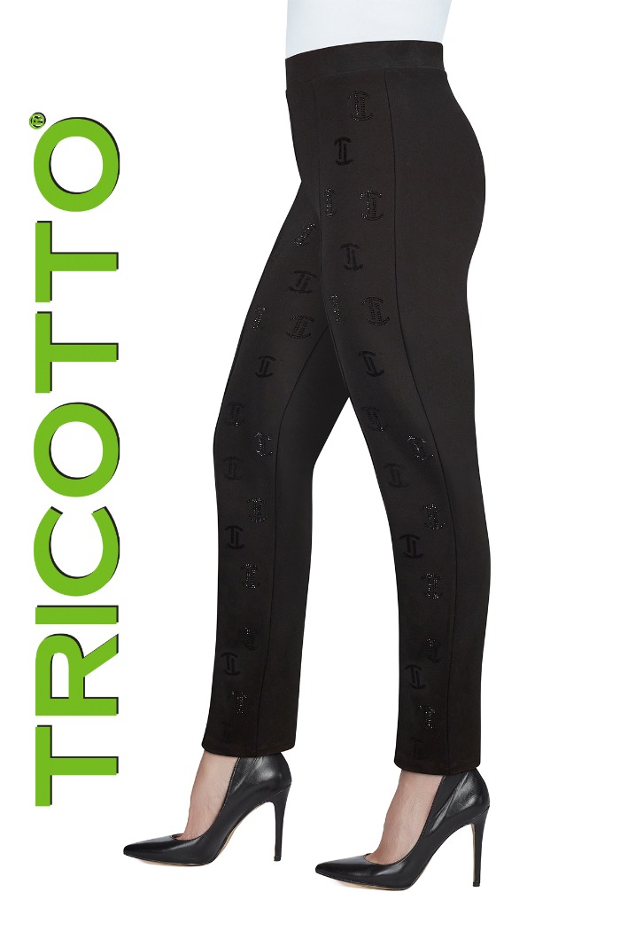 Pantalon à enfiler avec détails brillants - TRICOTTO 