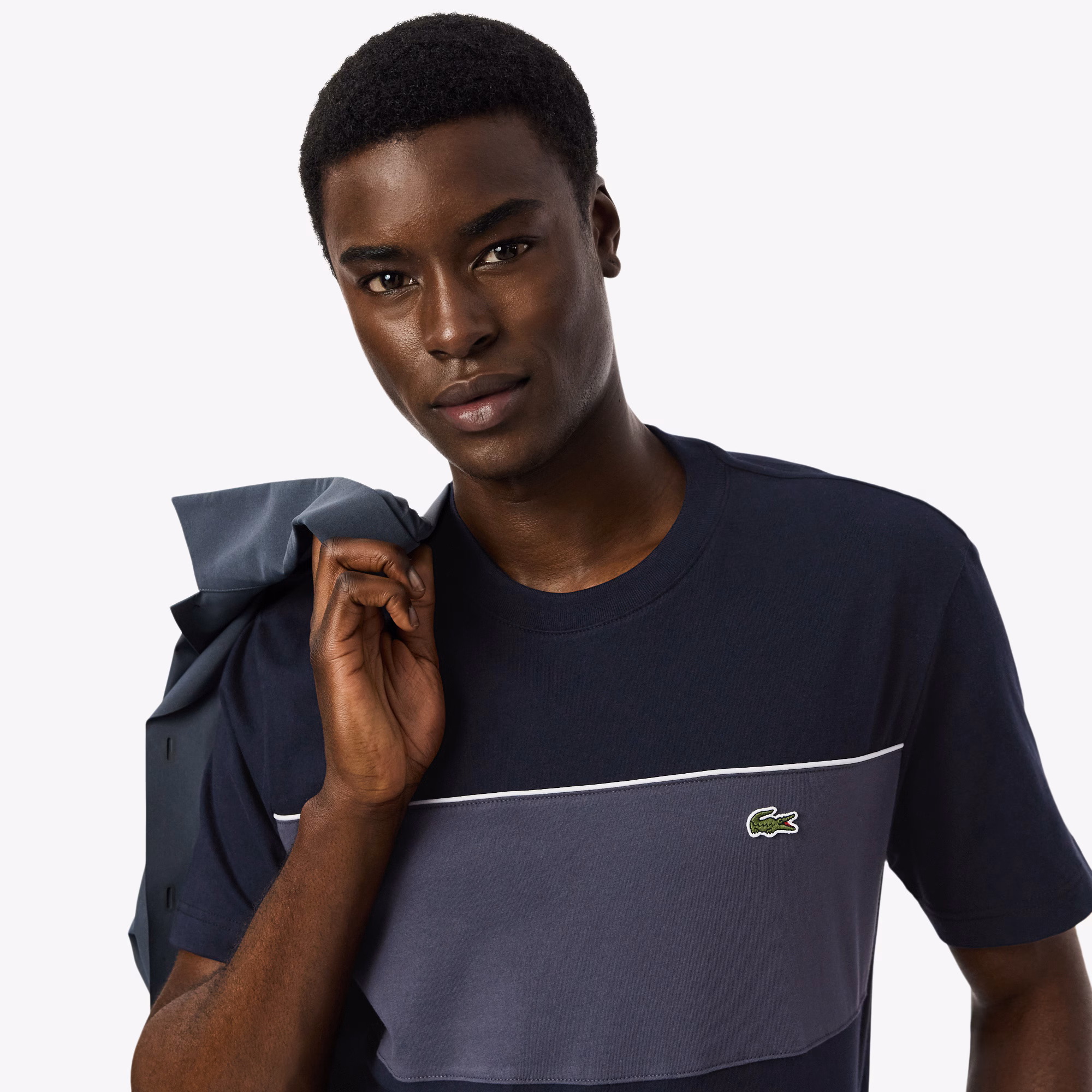 T-shirt contrasté Colorblock – LACOSTE