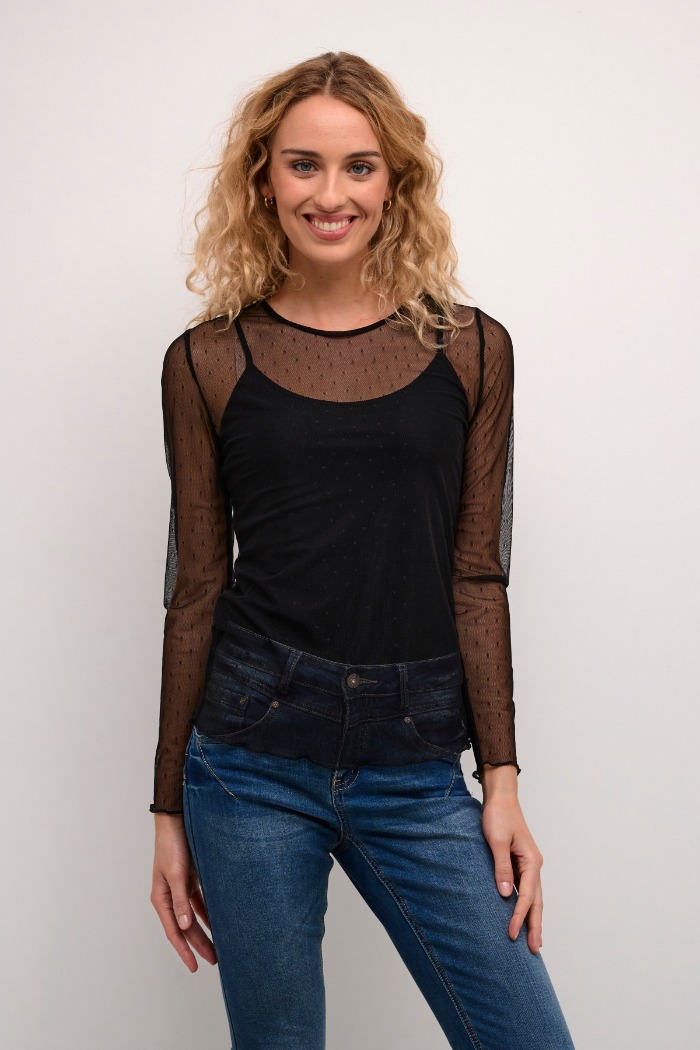 Chandail en mèche Larnis - CREAM 