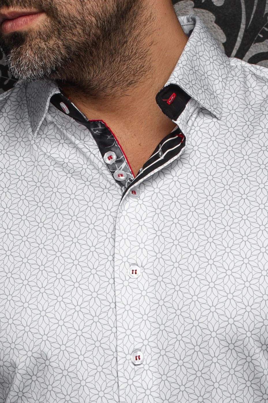 Chemise élégante Nelumbo – AU NOIR