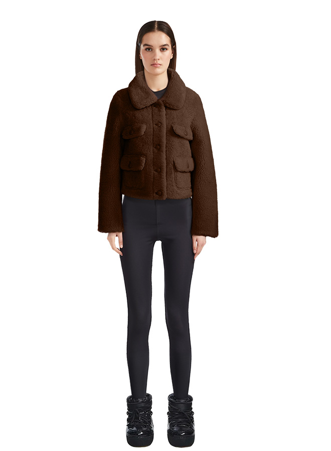 Veste courte en shearling Blair – RUDSAK