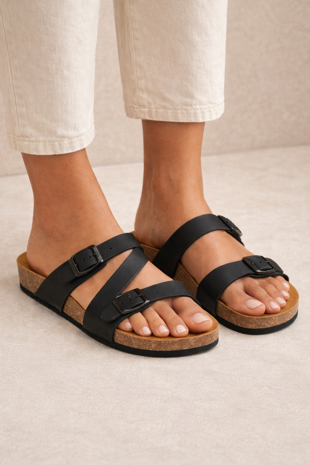 Sandales en cuir huilé CP Bolino – PLAKTON - 341210 - Plakton