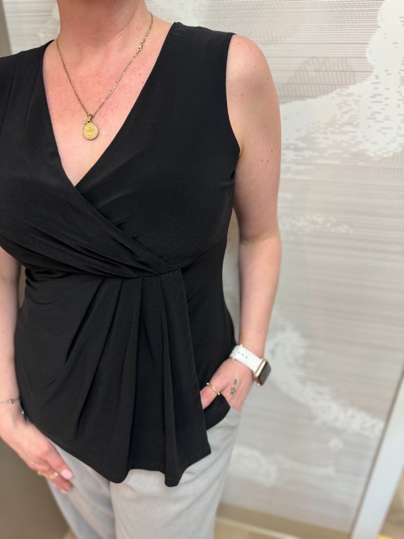 Camisole avec détail noué - FRANK LYMAN 