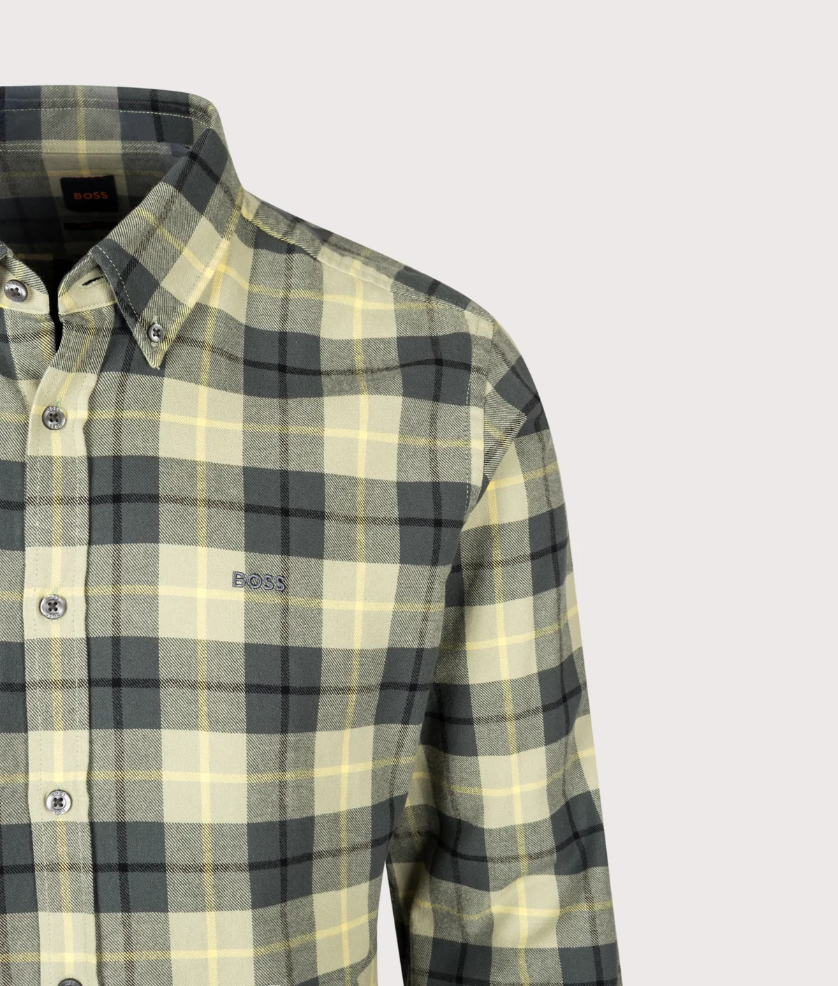 Chemise Rickert en flanelle – HUGO BOSS