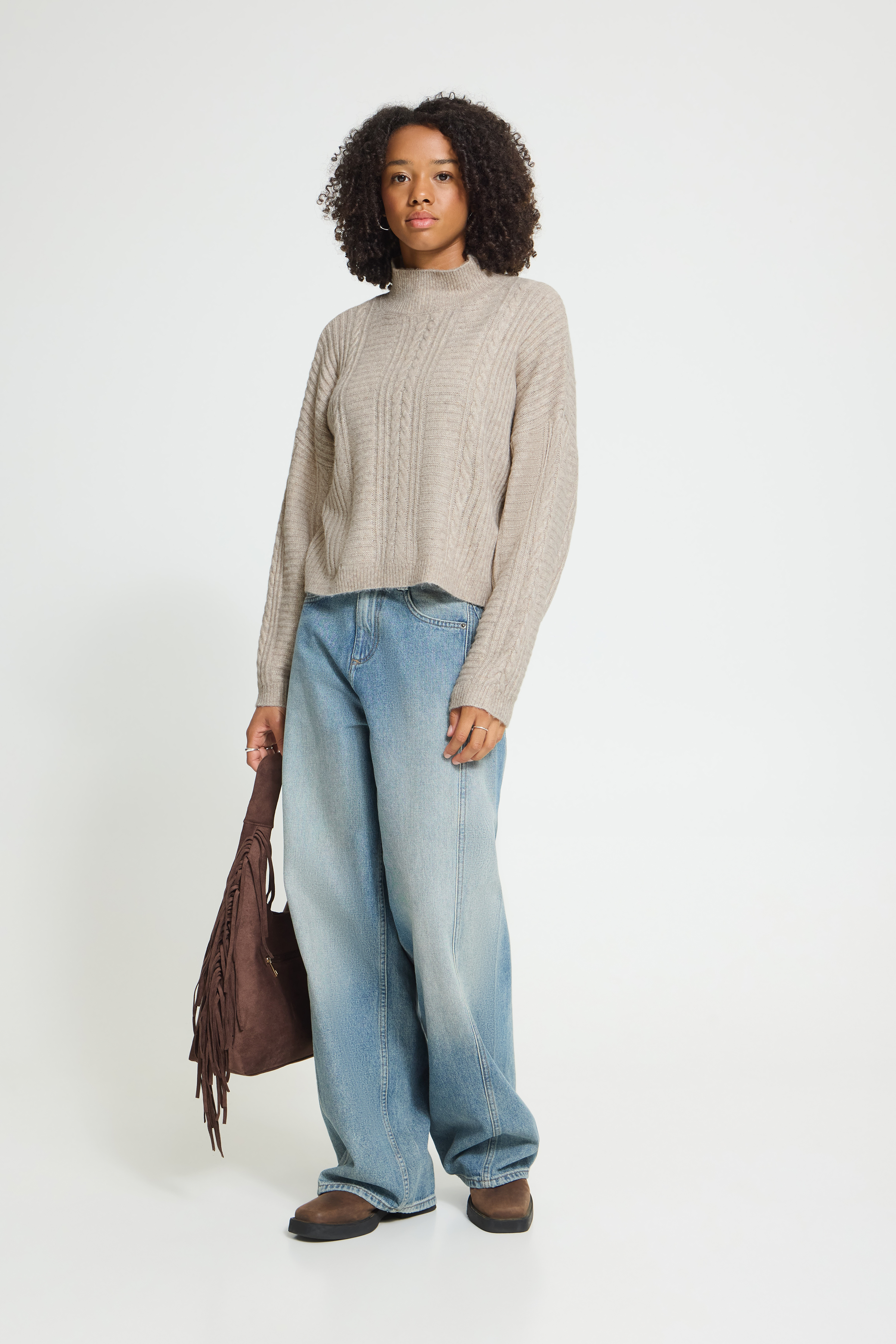 Chandail en tricot Mylle – ICHI