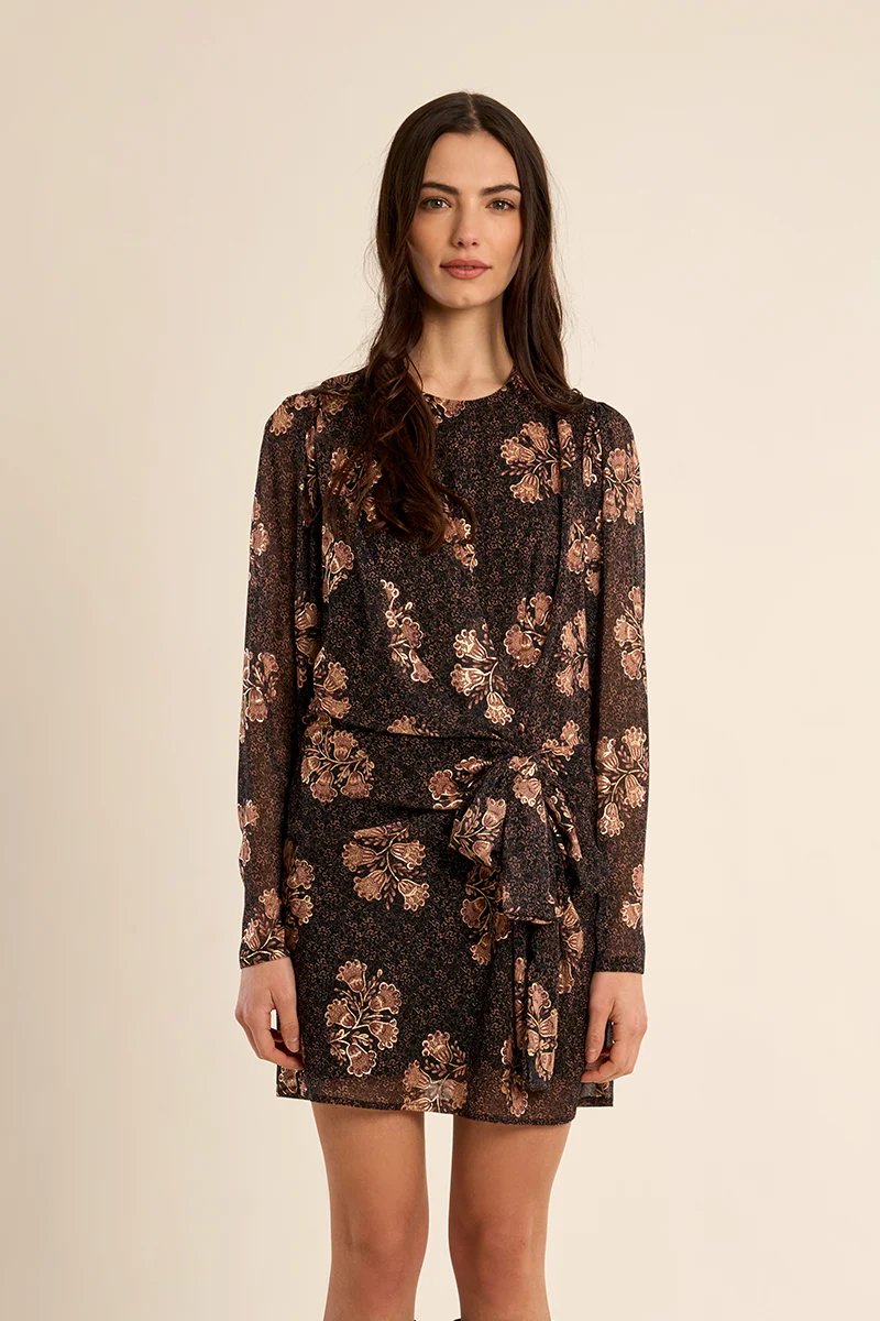 Robe courte nouée – MOLLY BRACKEN