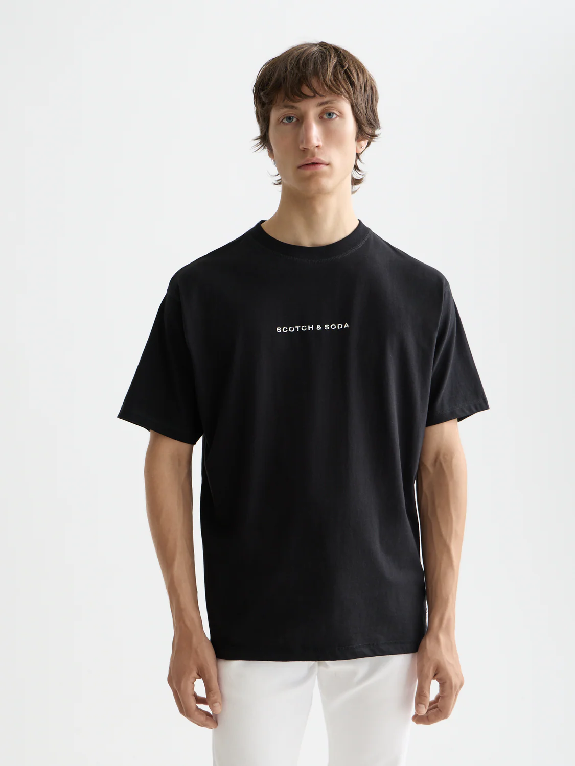 T-shirt essentiel logo – SCOTCH & SODA - 179182 - Scotch & Soda