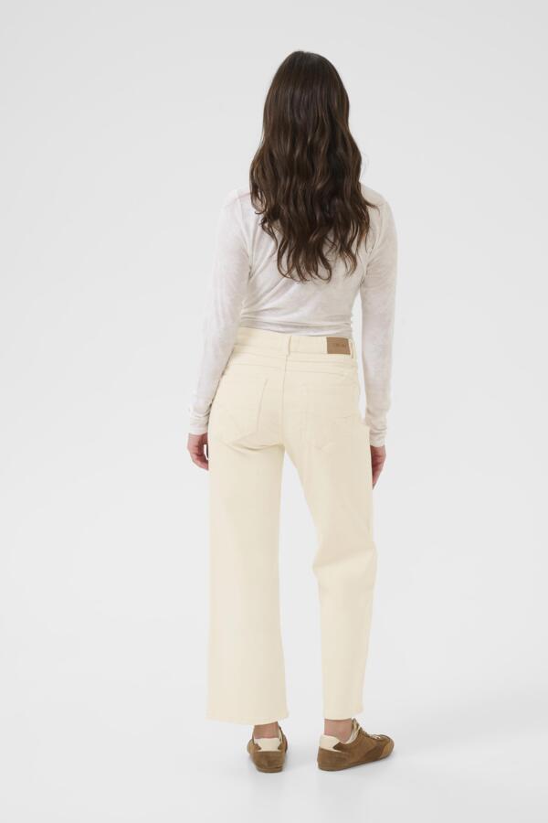 Jean Natalia en tissu sergé – CREAM