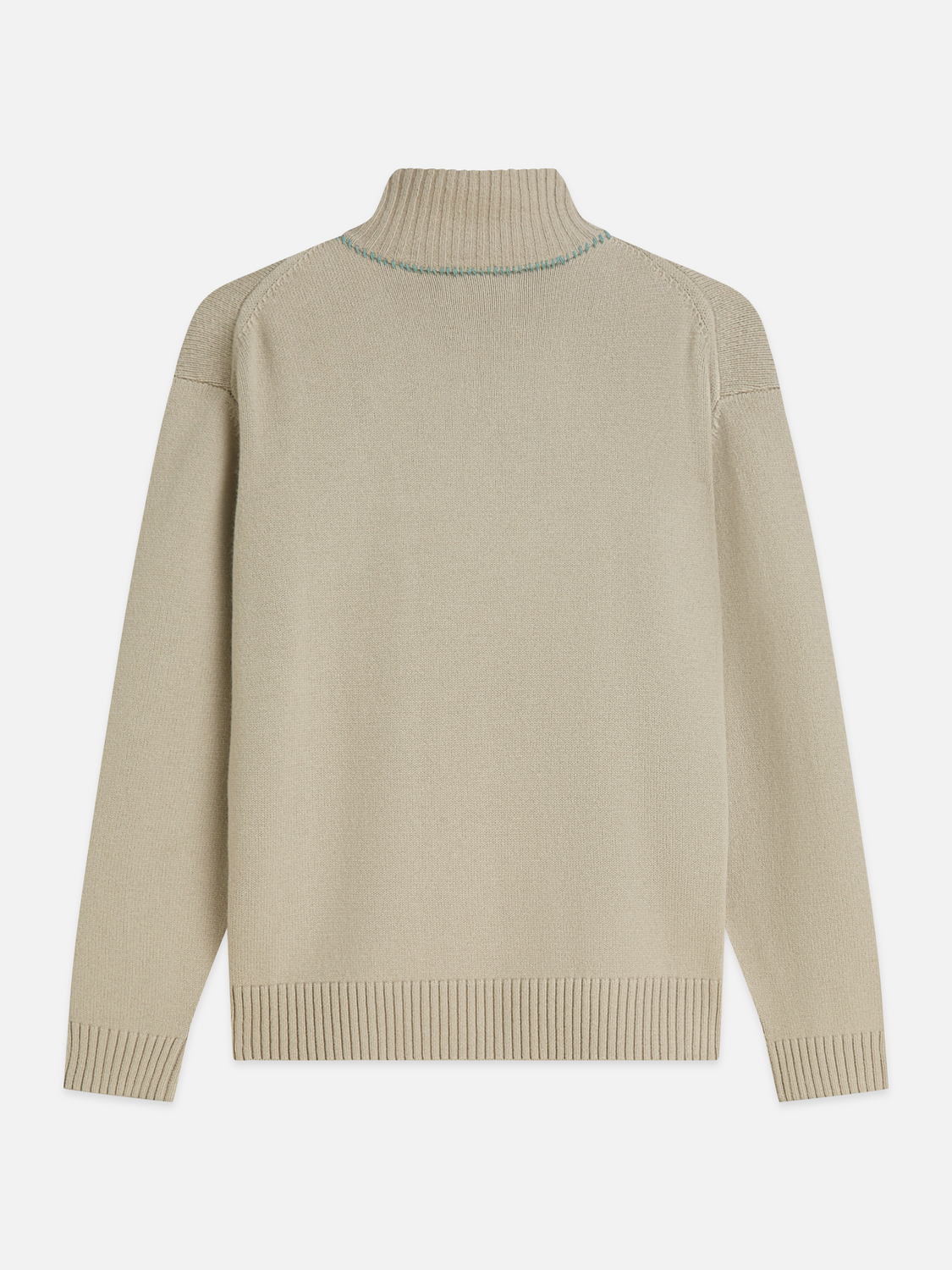Chandail zippé Troyer en mélange de laine – SCOTCH & SODA