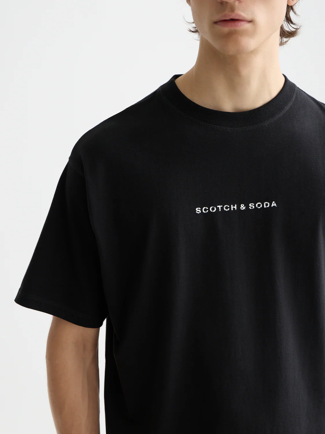 T-shirt essentiel logo – SCOTCH & SODA