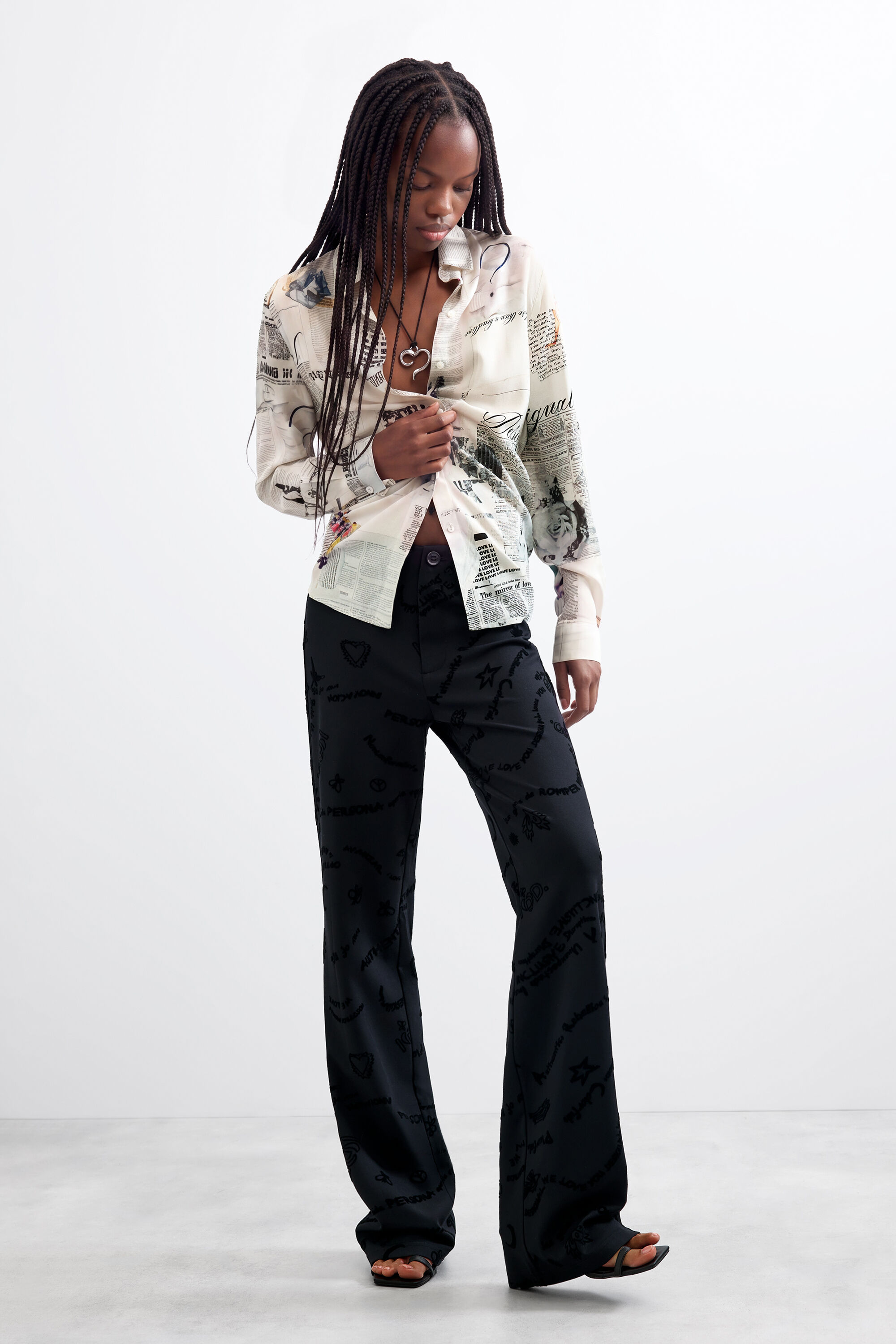Pantalon imprimé – DESIGUAL